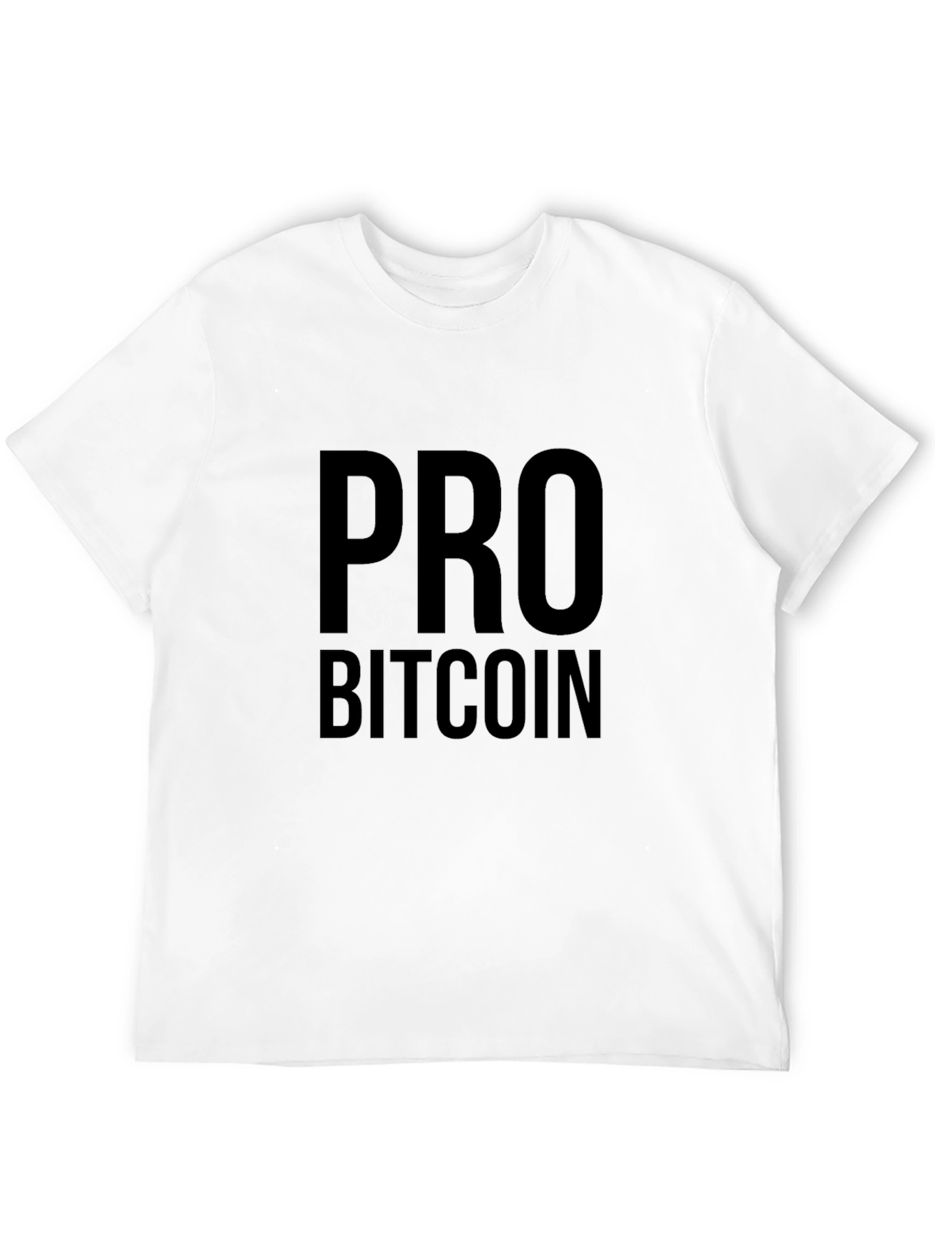 Pro Bitcoin Black T-Shirt