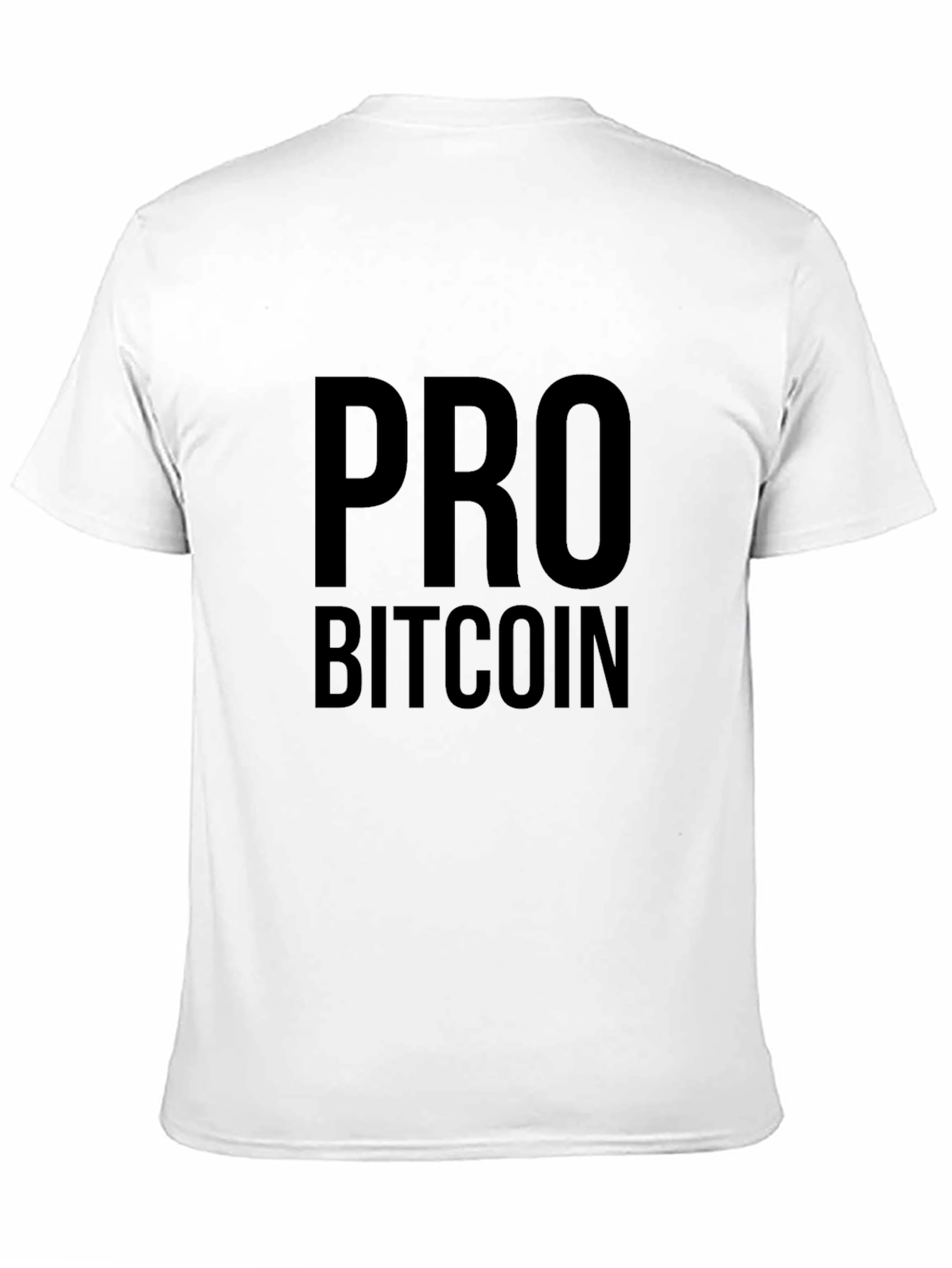Pro Bitcoin Black T-Shirt