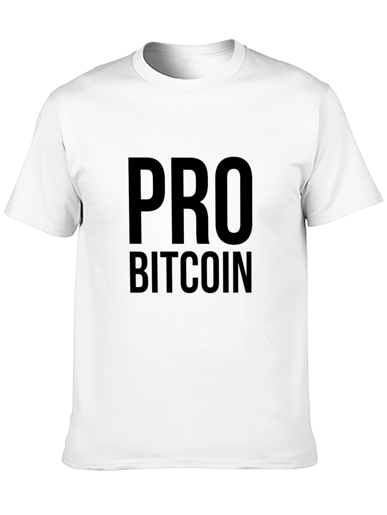 Pro Bitcoin Black T-Shirt