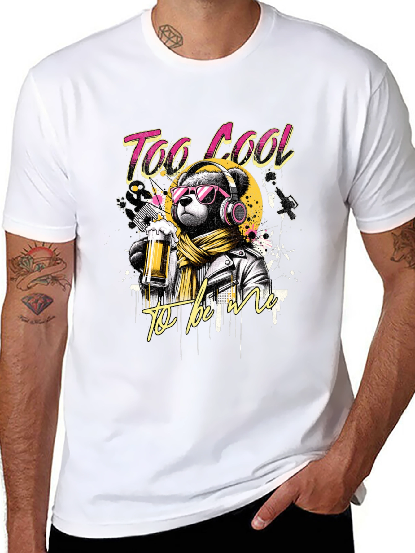 Cool Bear T-Shirt - Graphic Tee