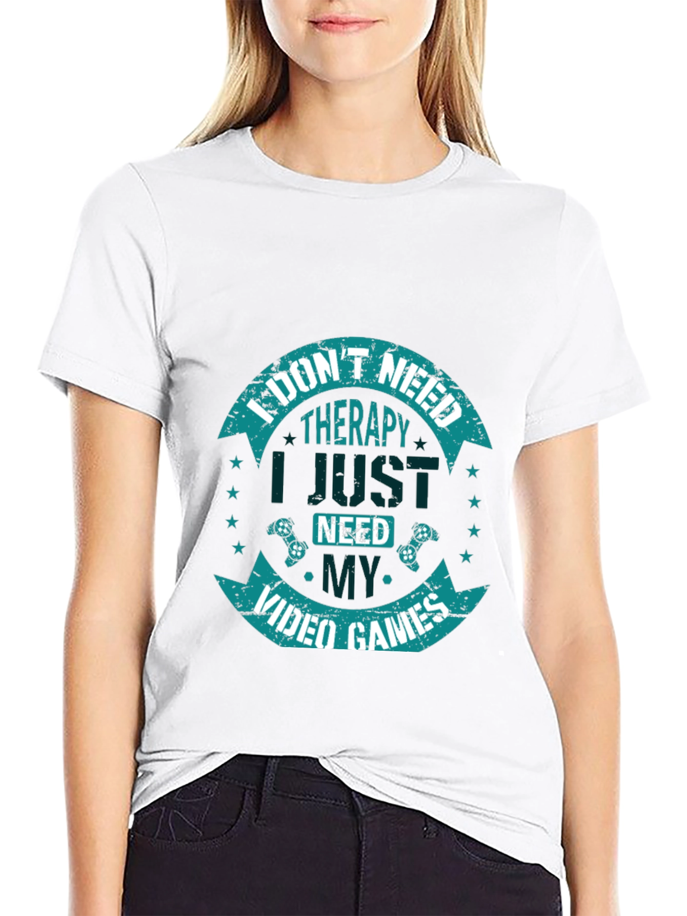 I Dont Need Therapy Video Games T-Shirt
