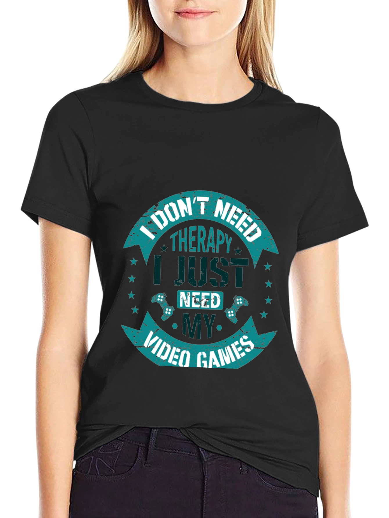 I Dont Need Therapy Video Games T-Shirt