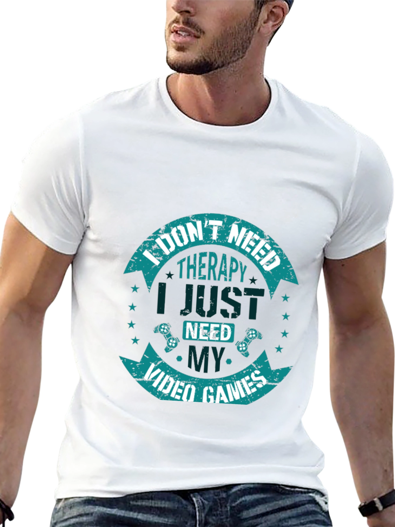I Dont Need Therapy Video Games T-Shirt