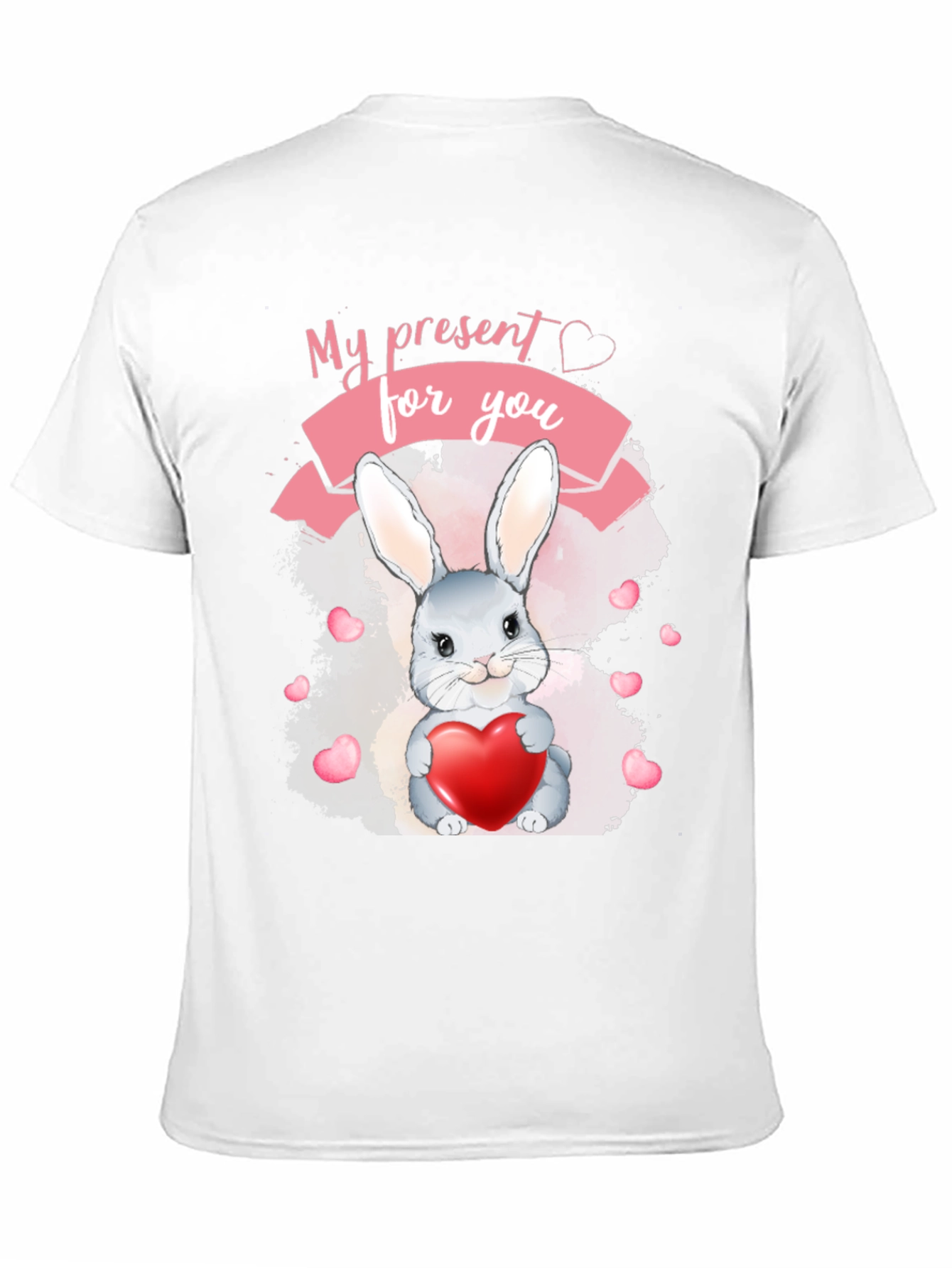 My Present For You Rabbit Heart T-Shirt