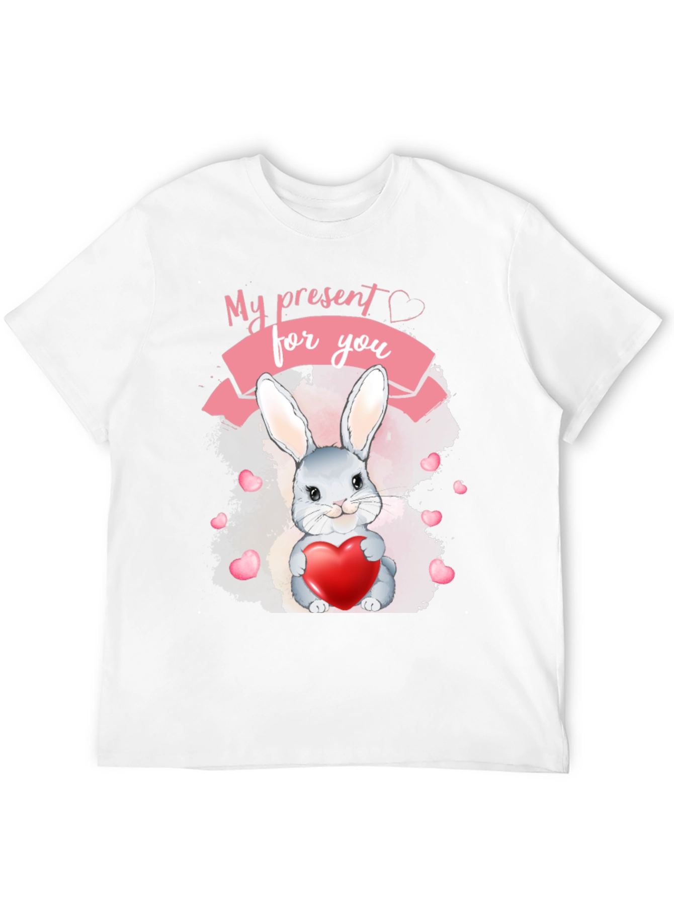 My Present For You Rabbit Heart T-Shirt