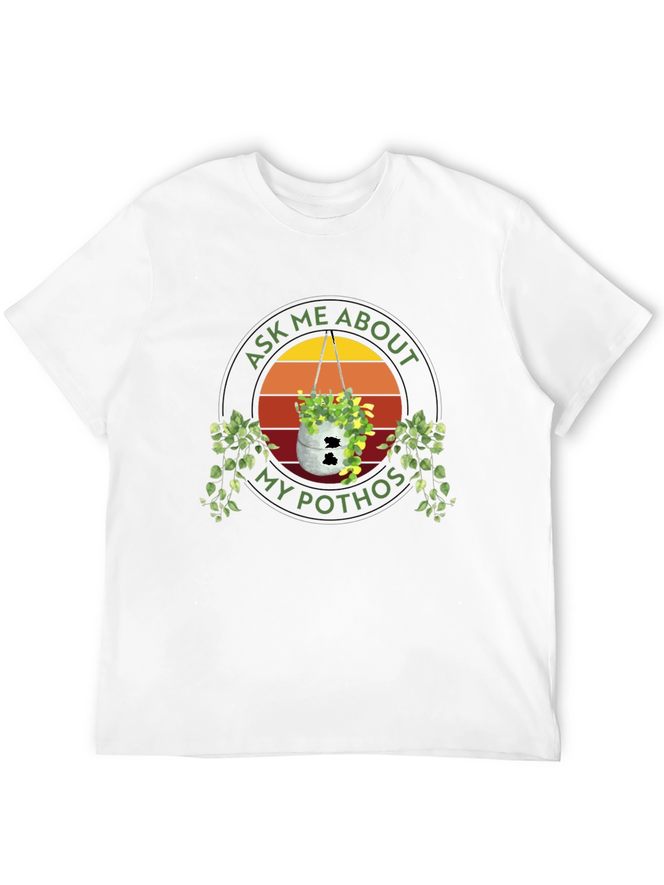Ask Me About My Pothos Plant T-Shirt