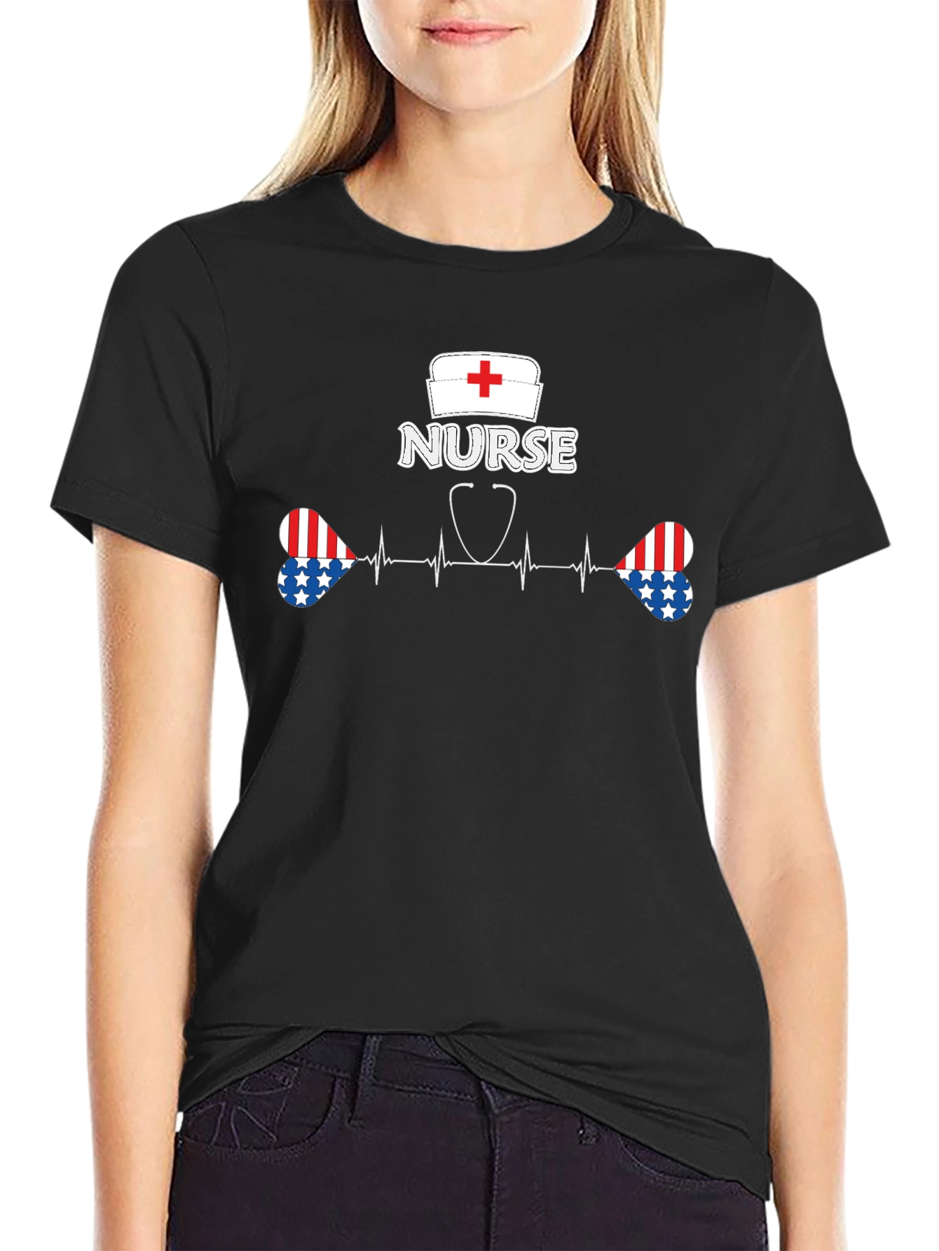 Nurse Patriotic T-Shirt