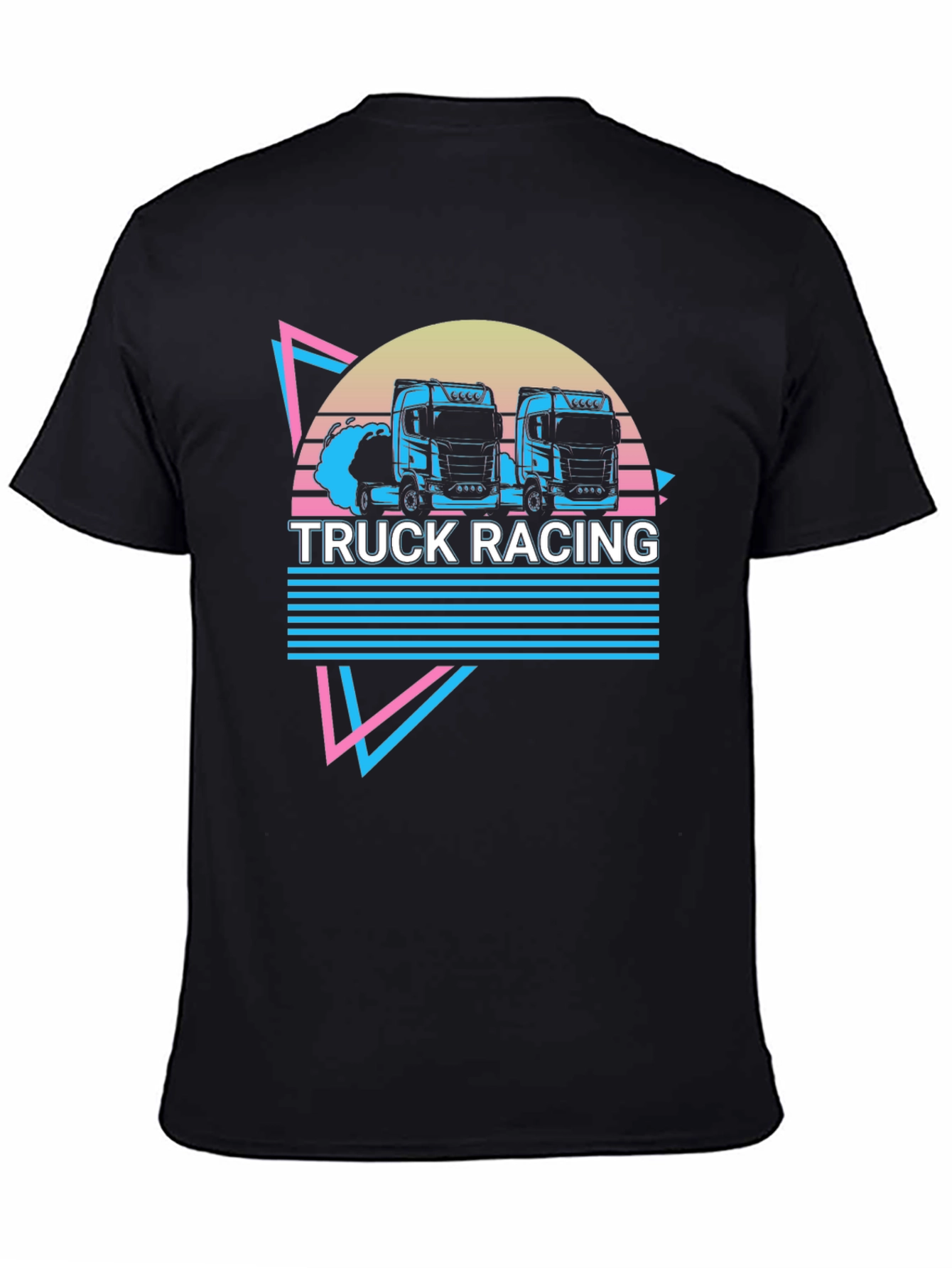 Truck Racing Retro Graphic Tee