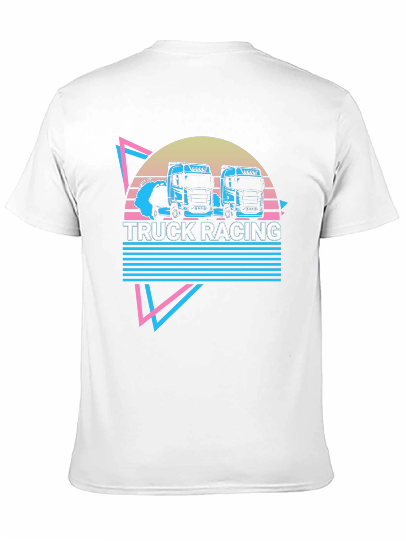 Truck Racing Retro Graphic Tee
