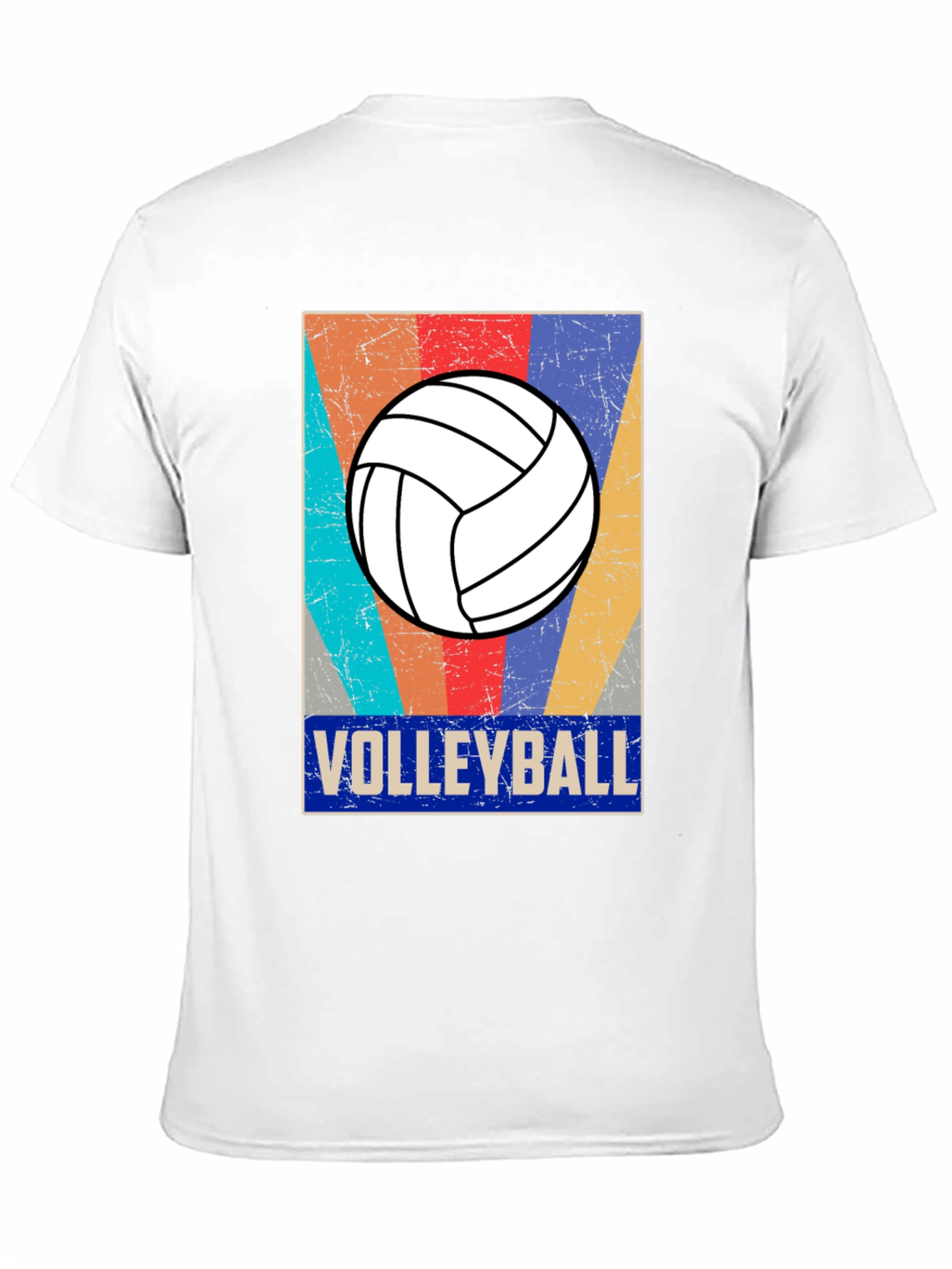 Retro Volleyball Graphic T-Shirt