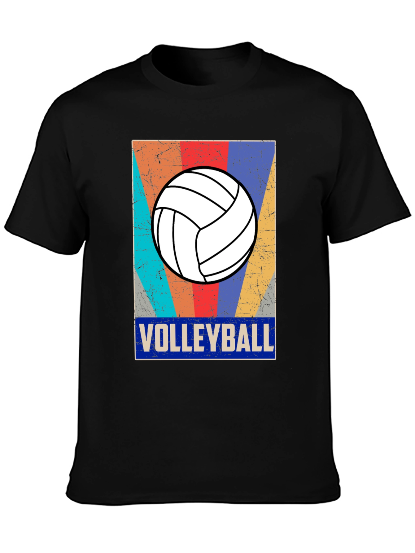 Retro Volleyball Graphic T-Shirt
