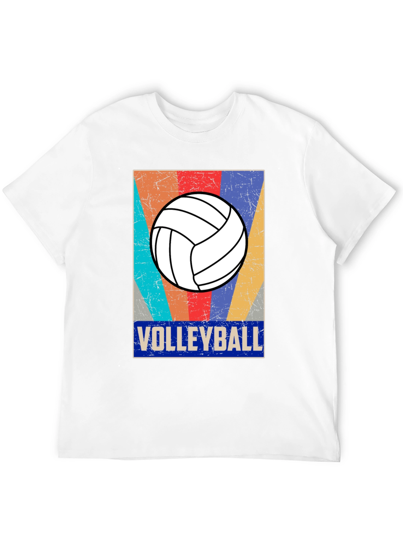 Retro Volleyball Graphic T-Shirt