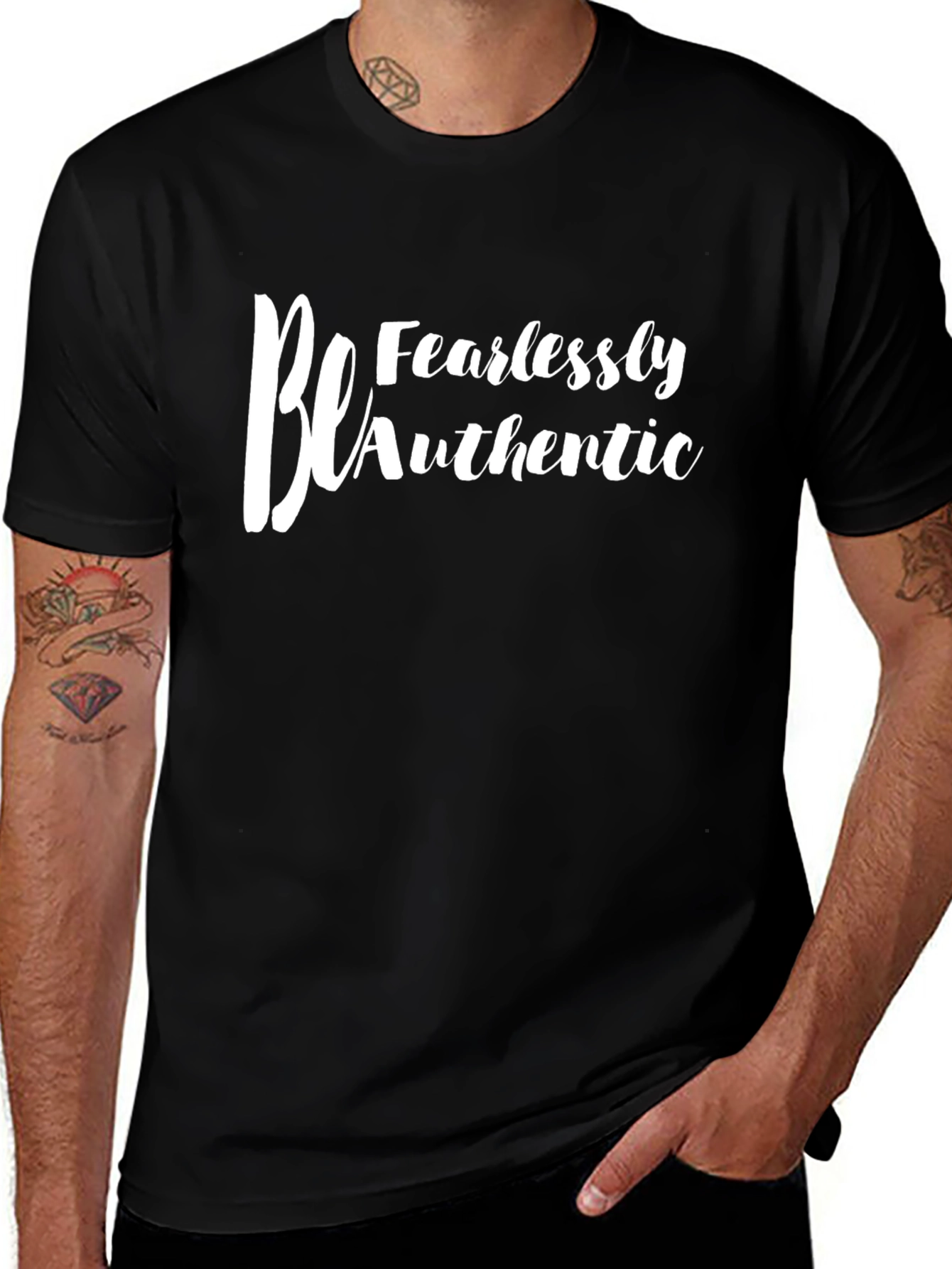 Be Fearlessly Authentic Graphic T-Shirt