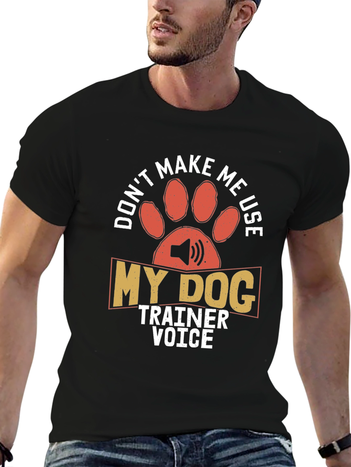 Dog Trainer Voice T-Shirt - Funny Dog Lover Tee