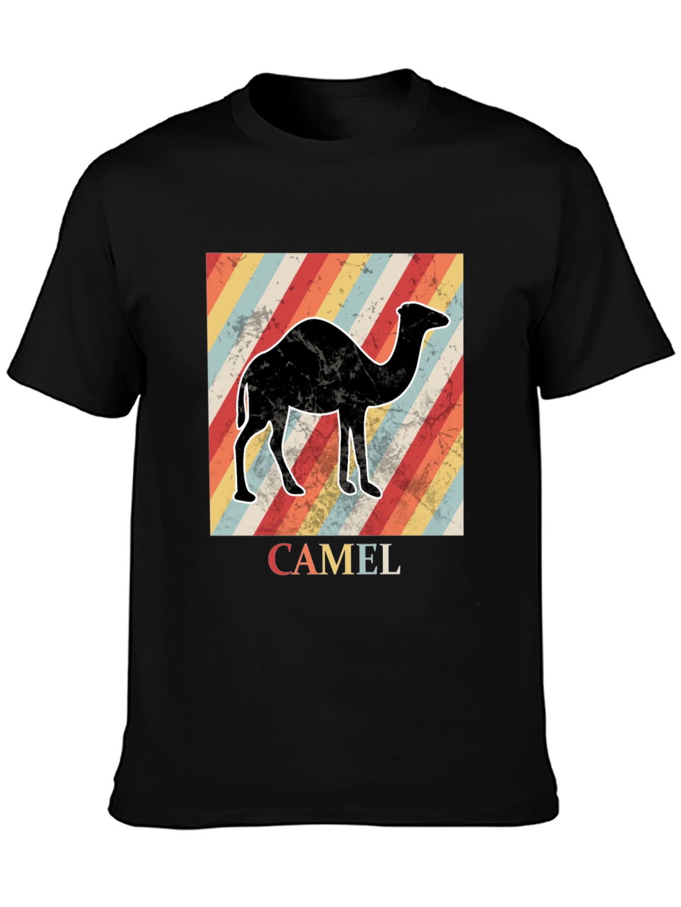 Retro Camel Graphic T-Shirt