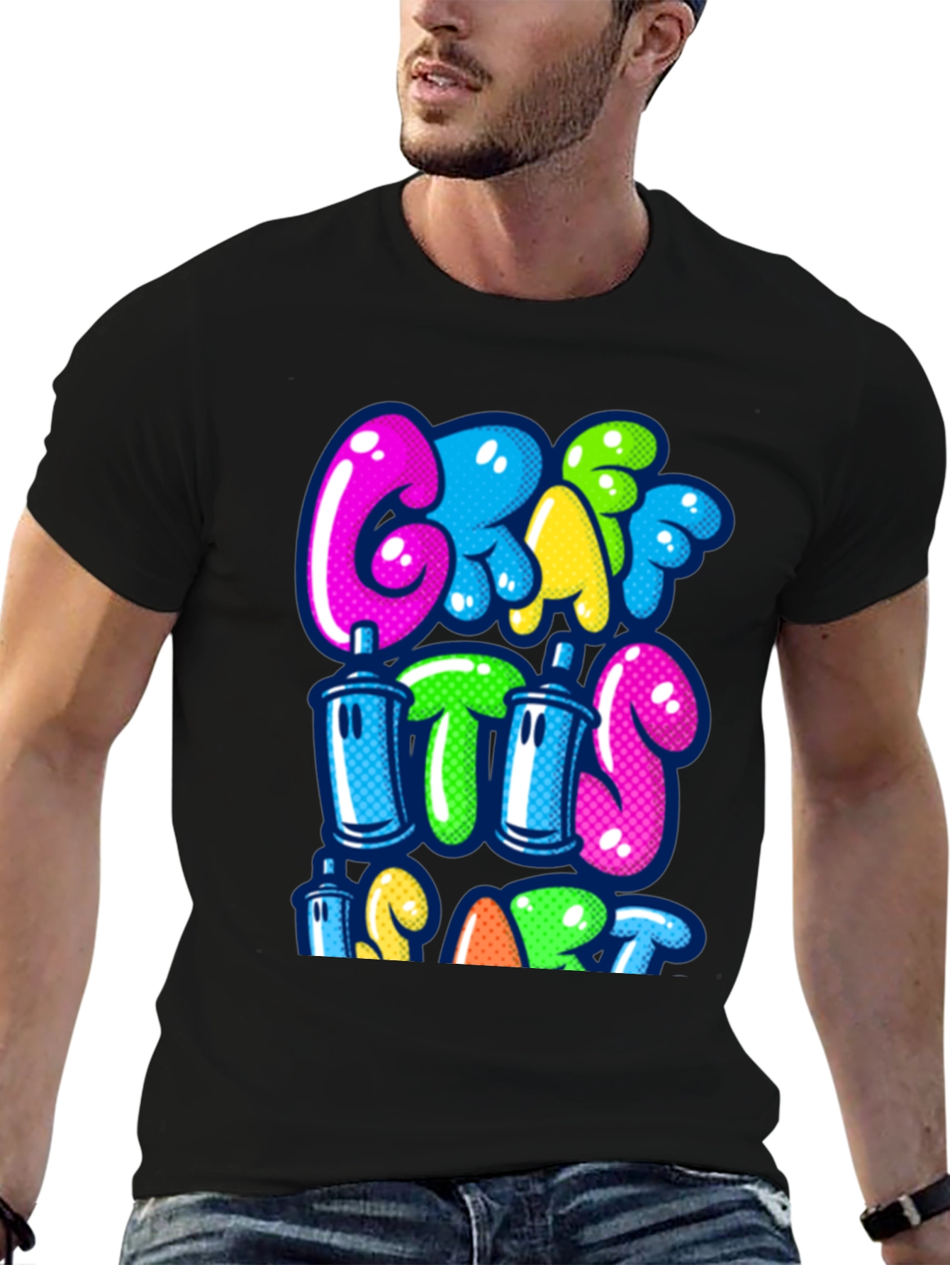 Graffiti Art T-Shirt: Vibrant Urban Style