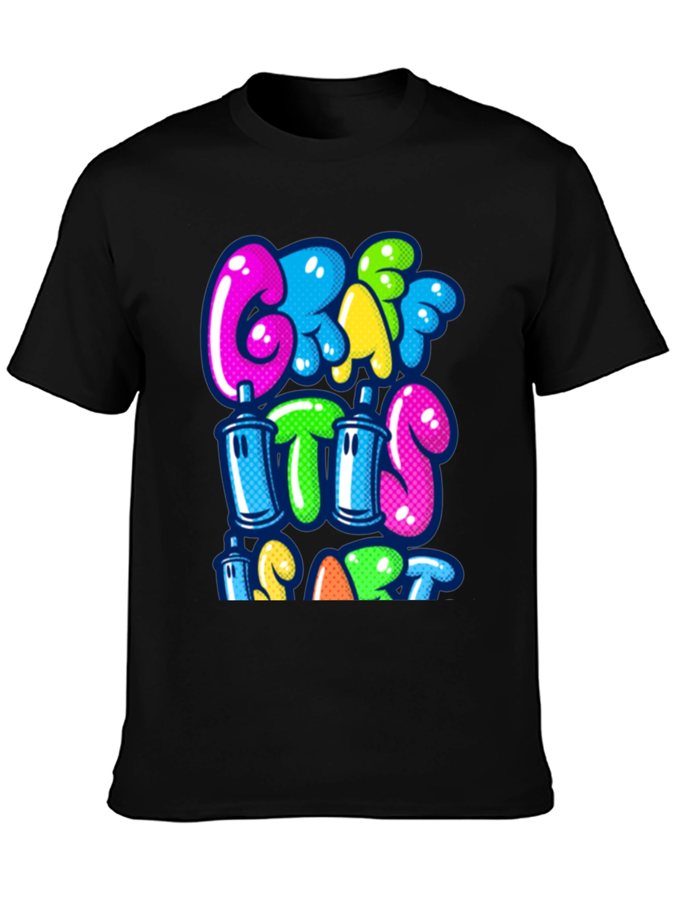 Graffiti Art T-Shirt: Vibrant Urban Style