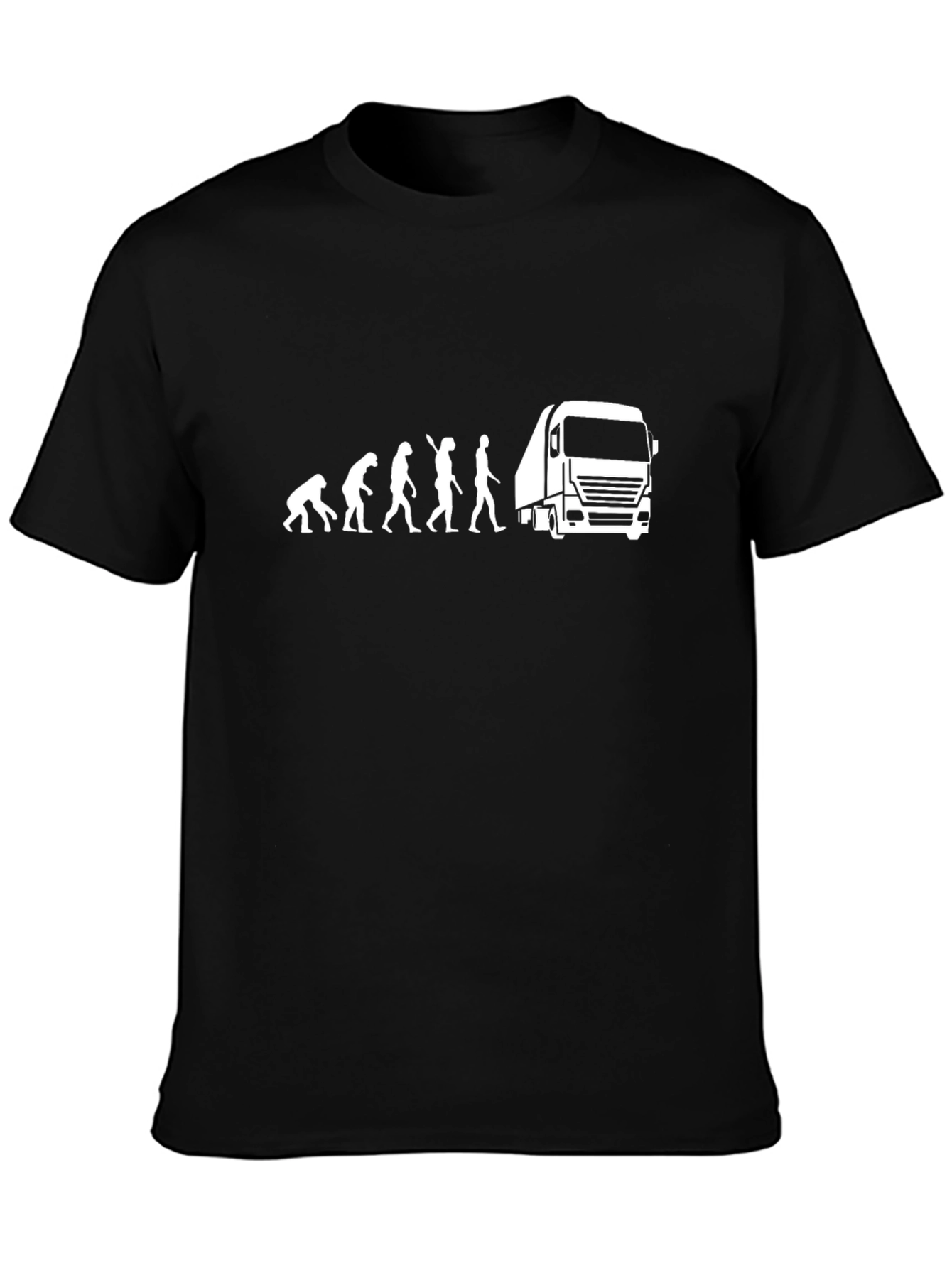 Truck Driver Evolution Graphic T-Shirt