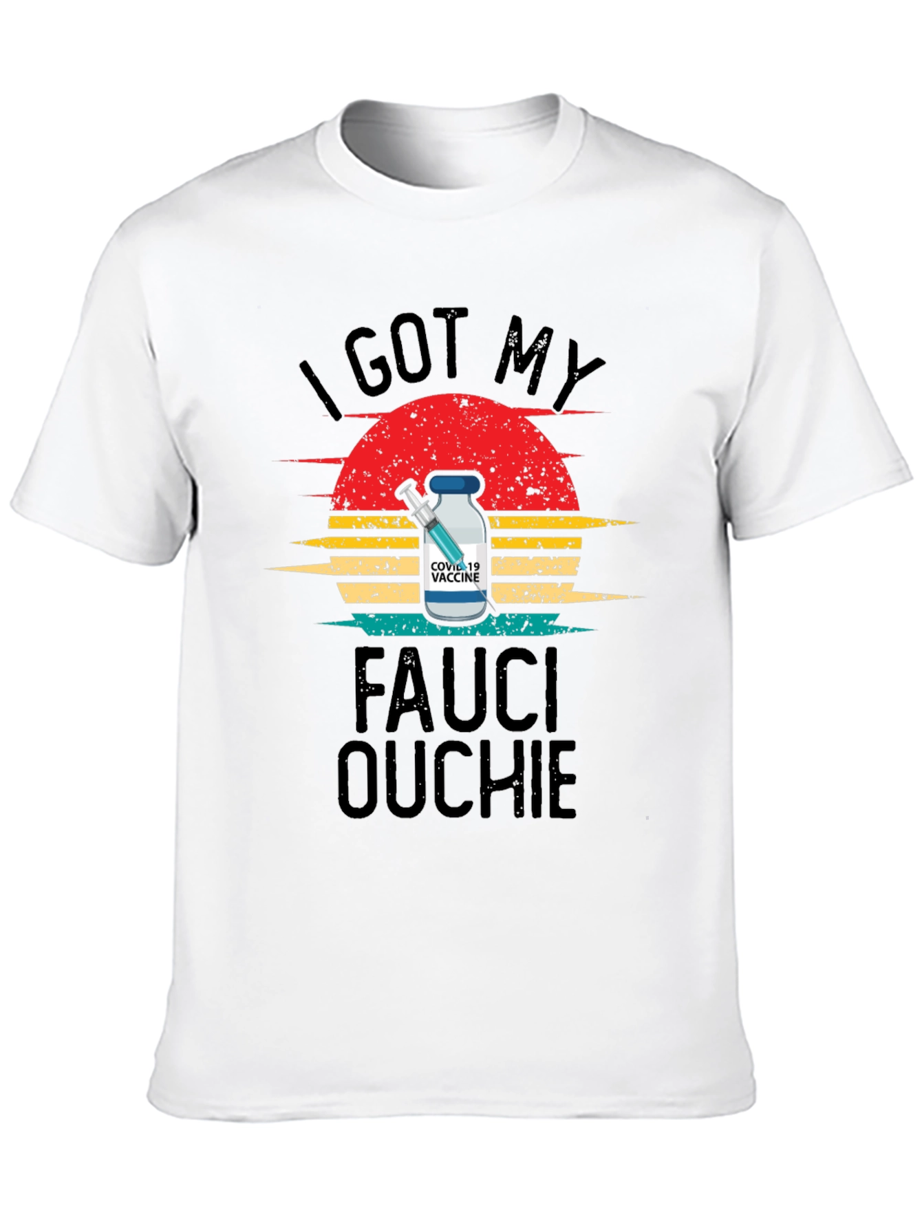 I Got My Fauci Ouchie Retro T-Shirt