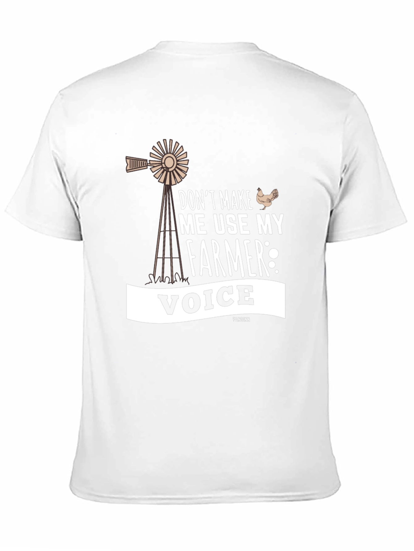 Funny Farmer Voice Graphic Tee