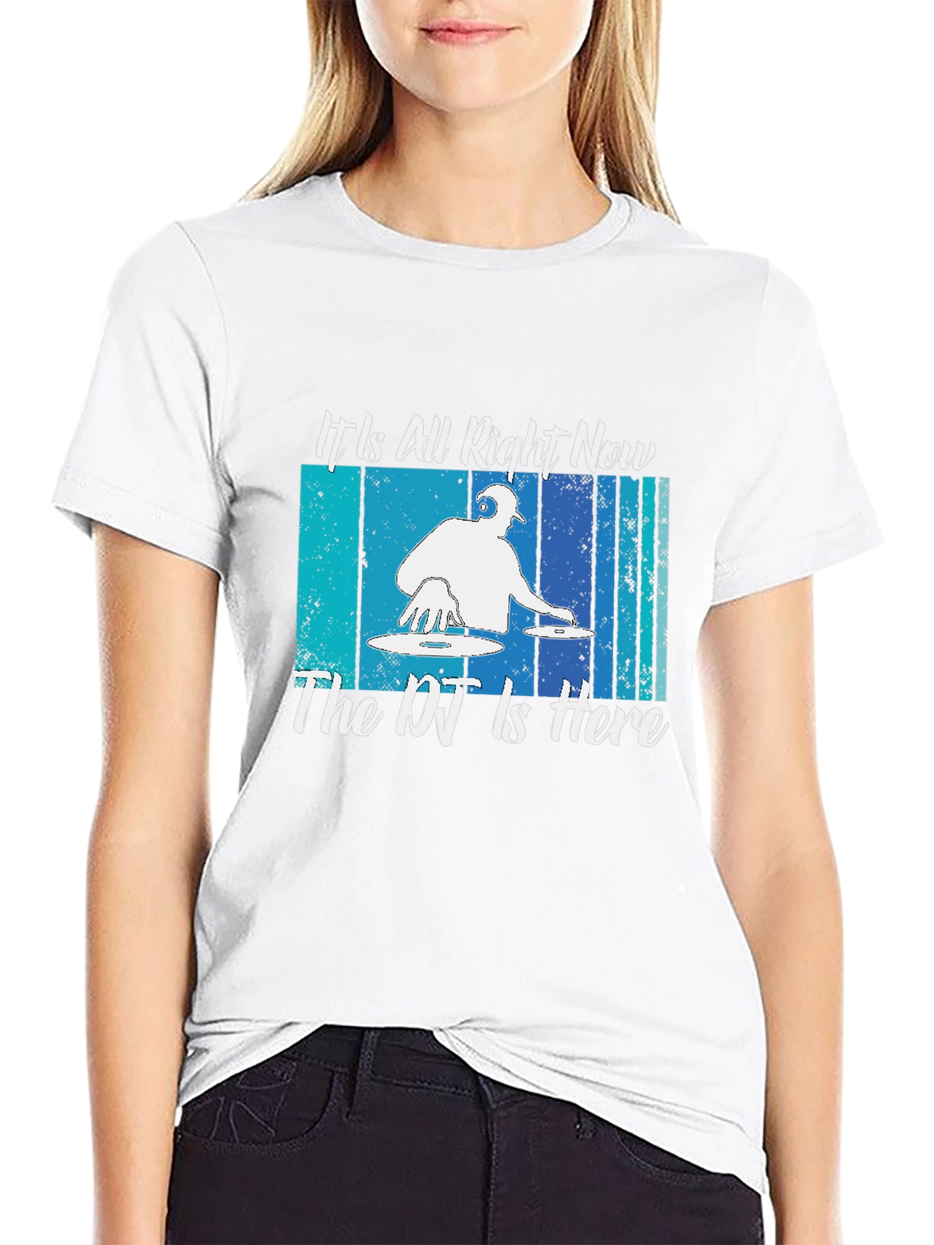 DJ Music T-Shirt: It Is All Right Now