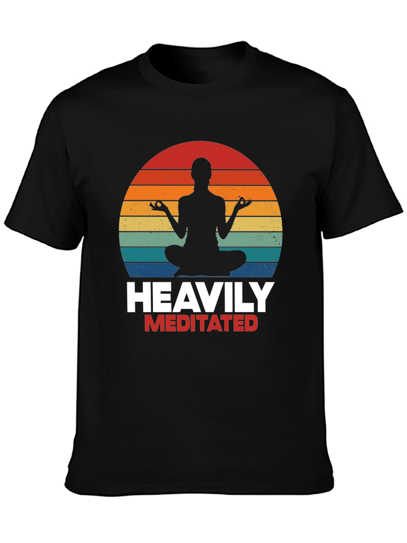 Heavily Meditated Yoga T-Shirt