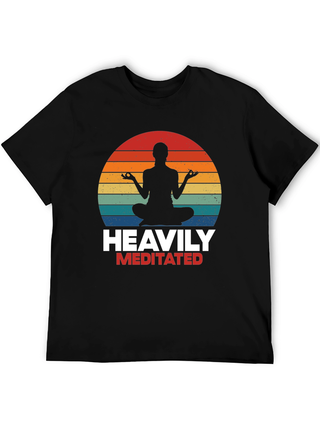 Heavily Meditated Yoga T-Shirt