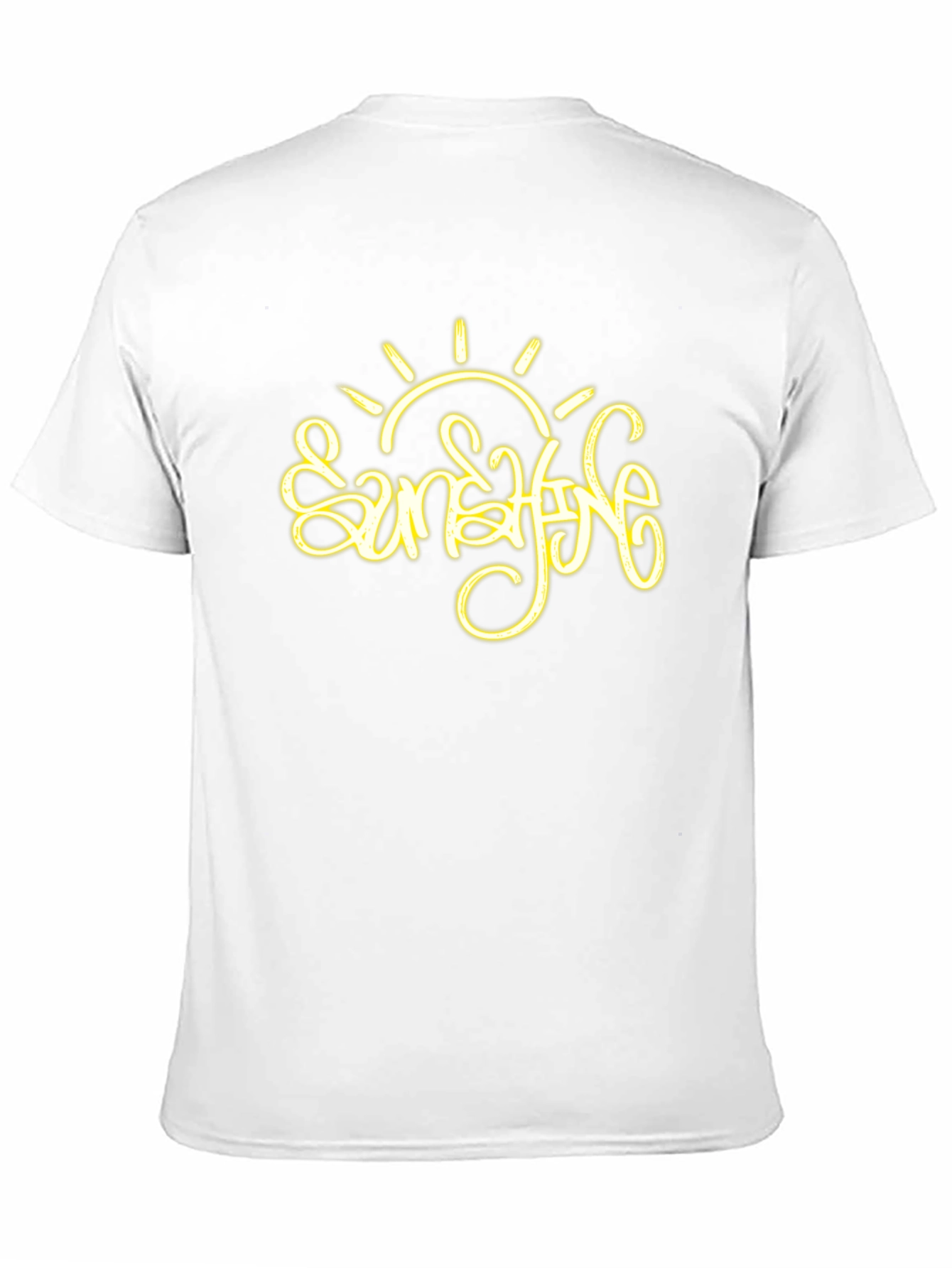 Sunshine Graphic Tee - Stylish Black T-Shirt