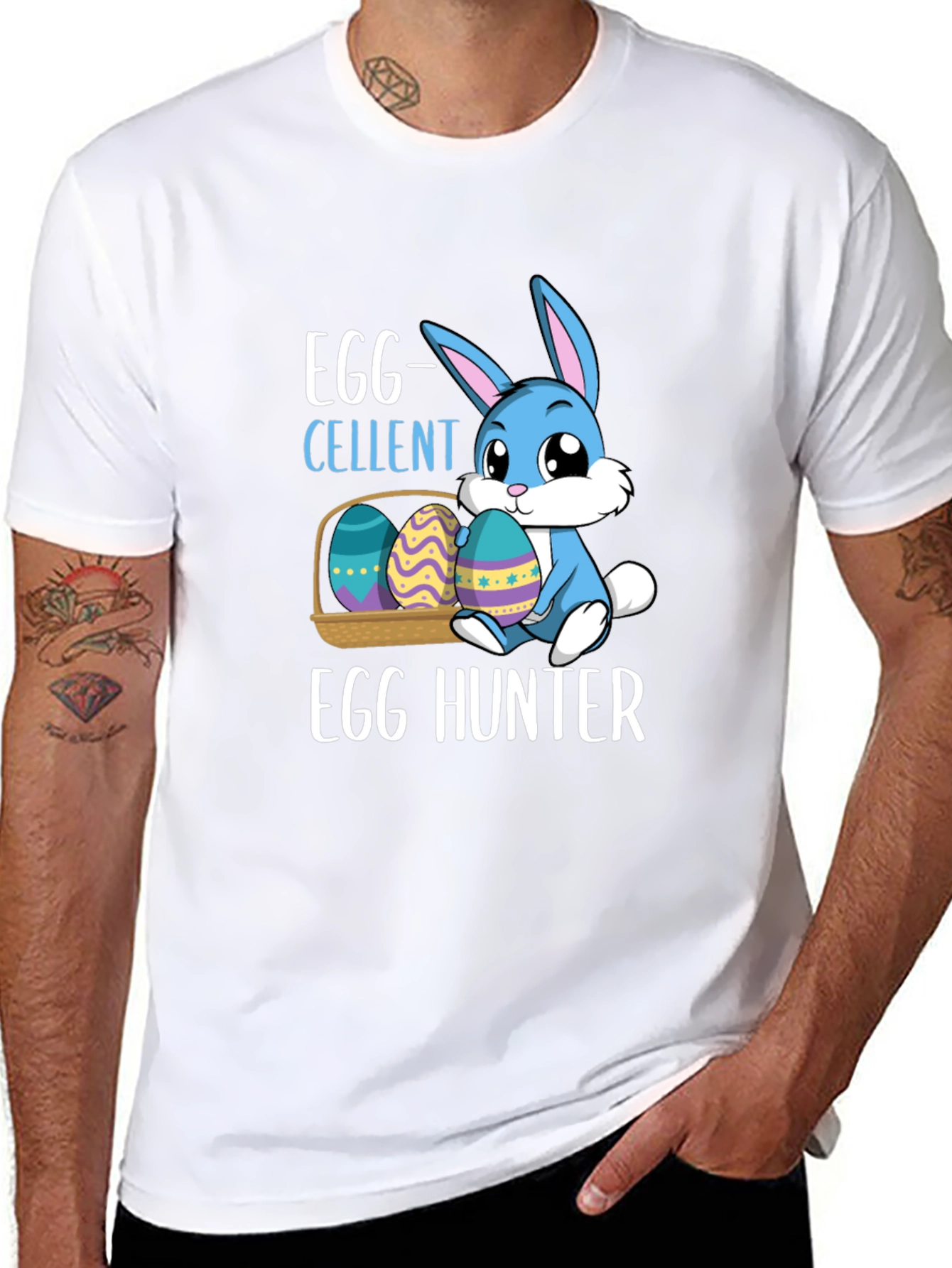 Egg-cellent Easter Bunny Egg Hunter T-Shirt