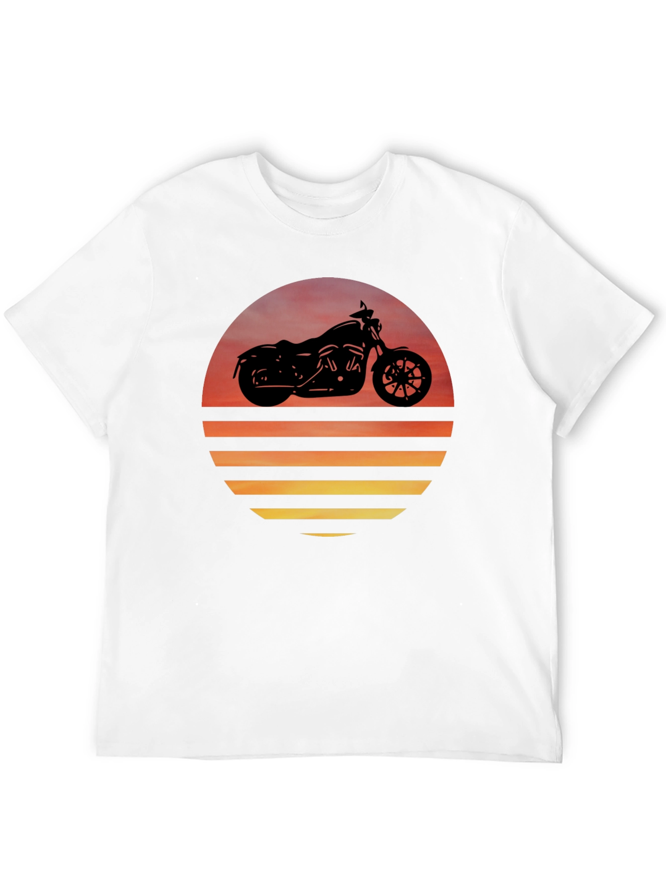 Sunset Motorcycle Graphic Tee - Riders Dream