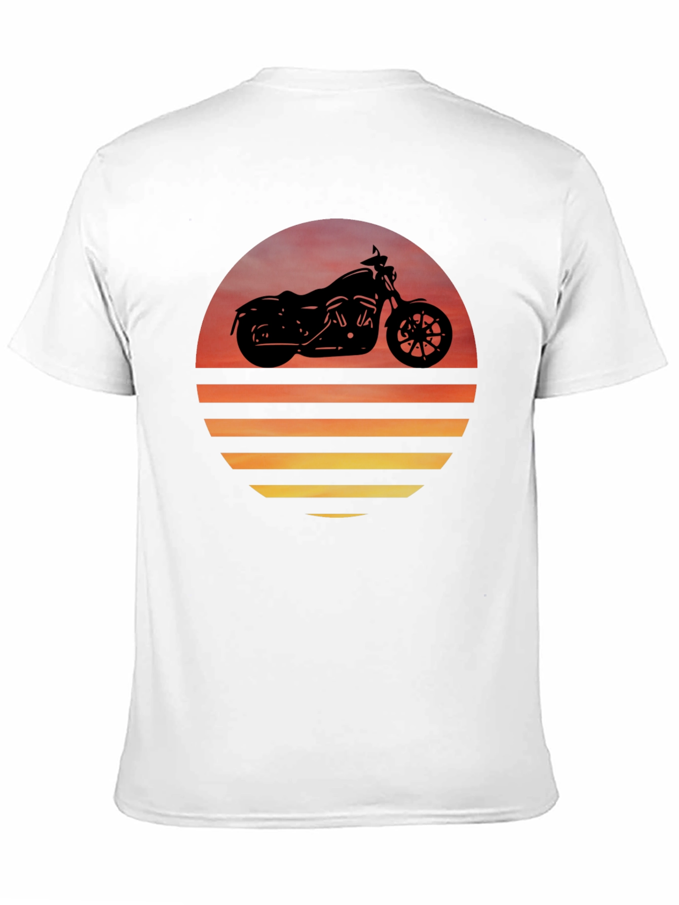 Sunset Motorcycle Graphic Tee - Riders Dream