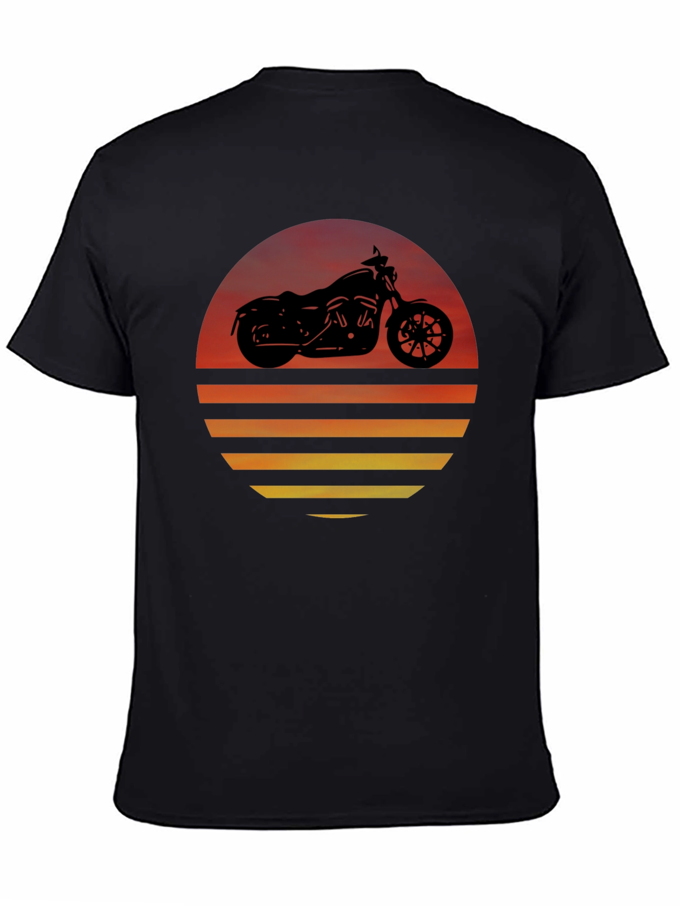 Sunset Motorcycle Graphic Tee - Riders Dream