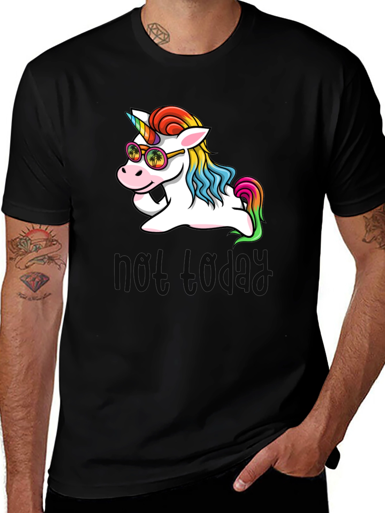 Cool Unicorn Graphic T-Shirt