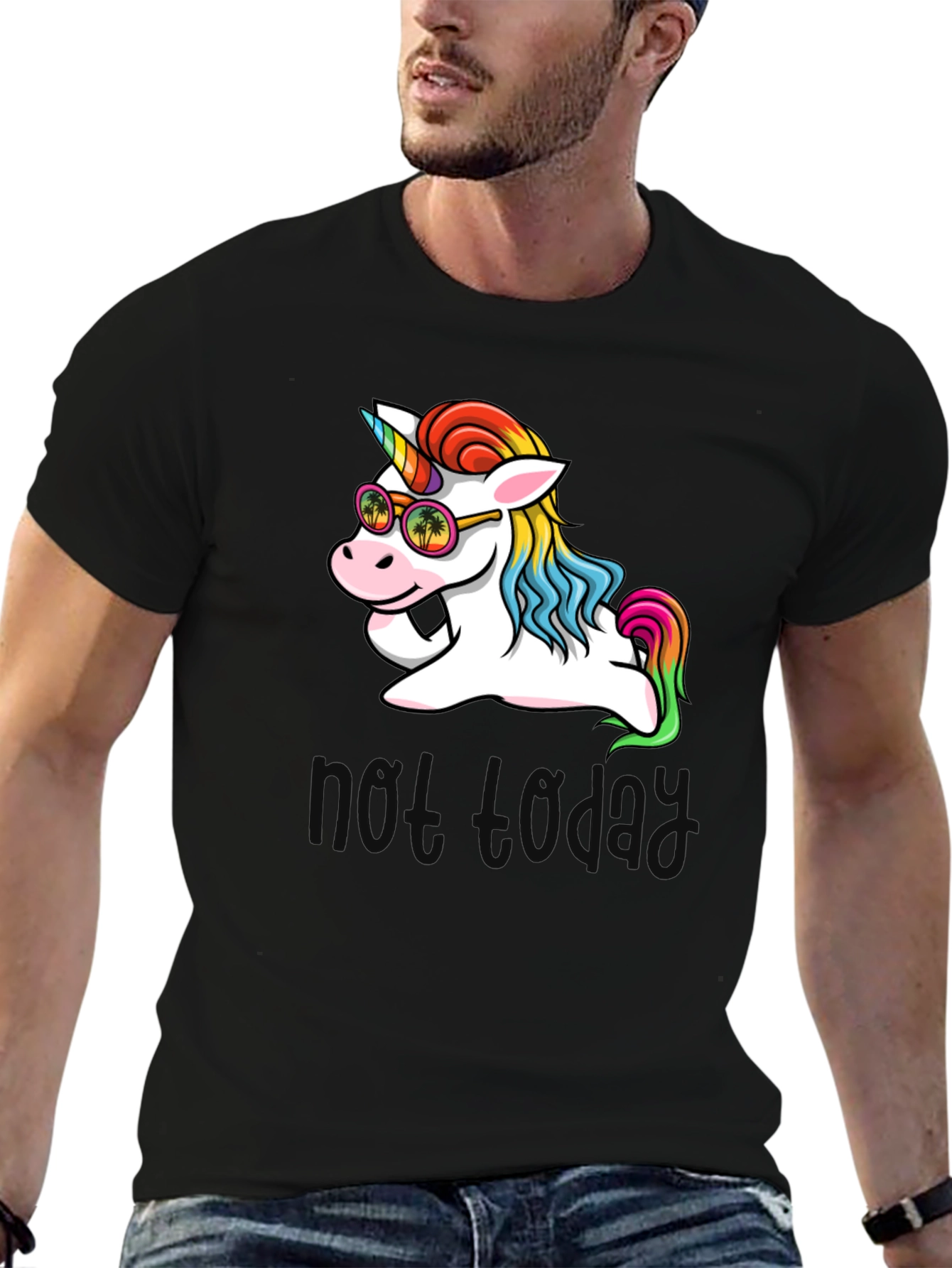 Cool Unicorn Graphic T-Shirt