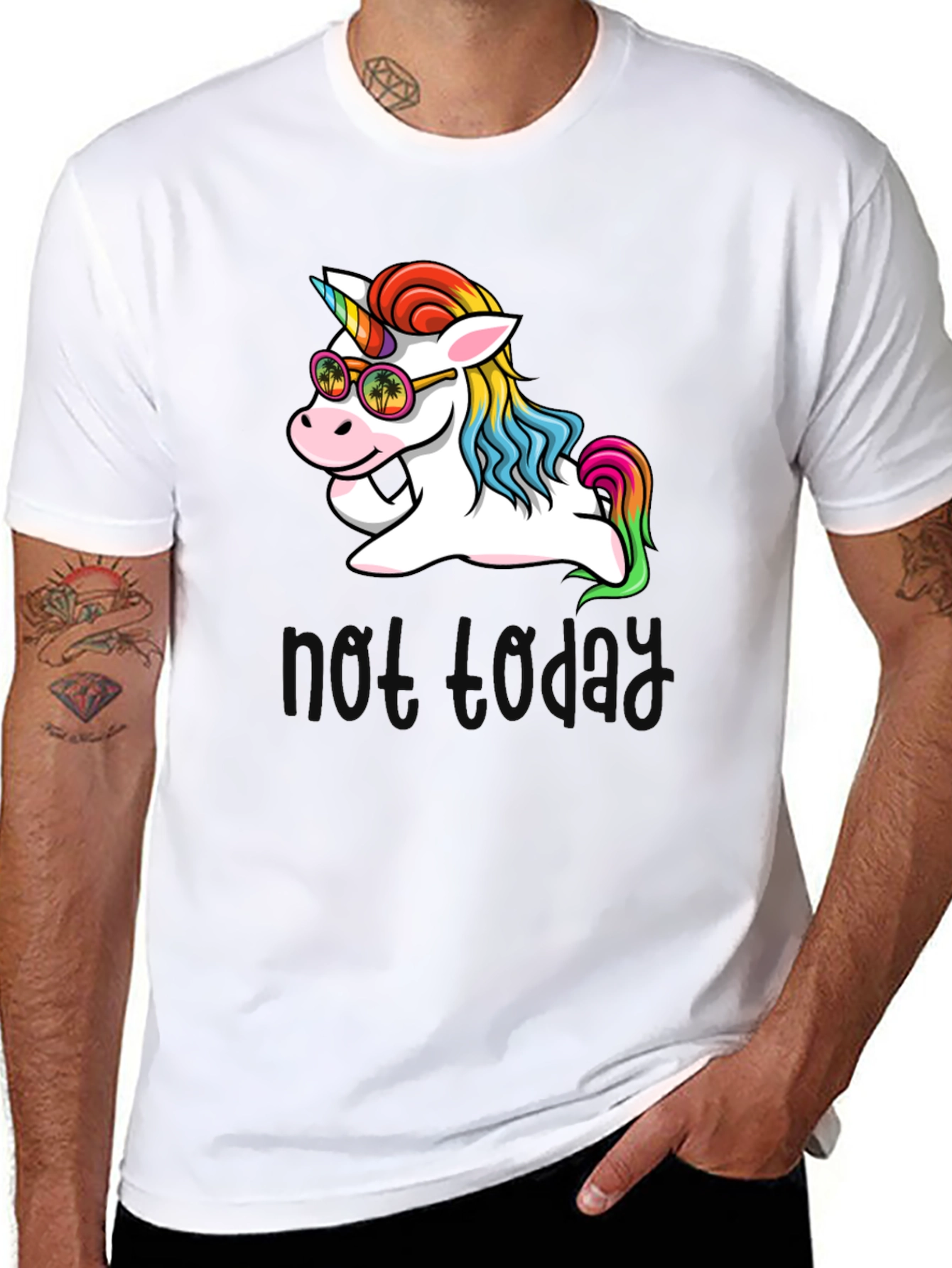 Cool Unicorn Graphic T-Shirt