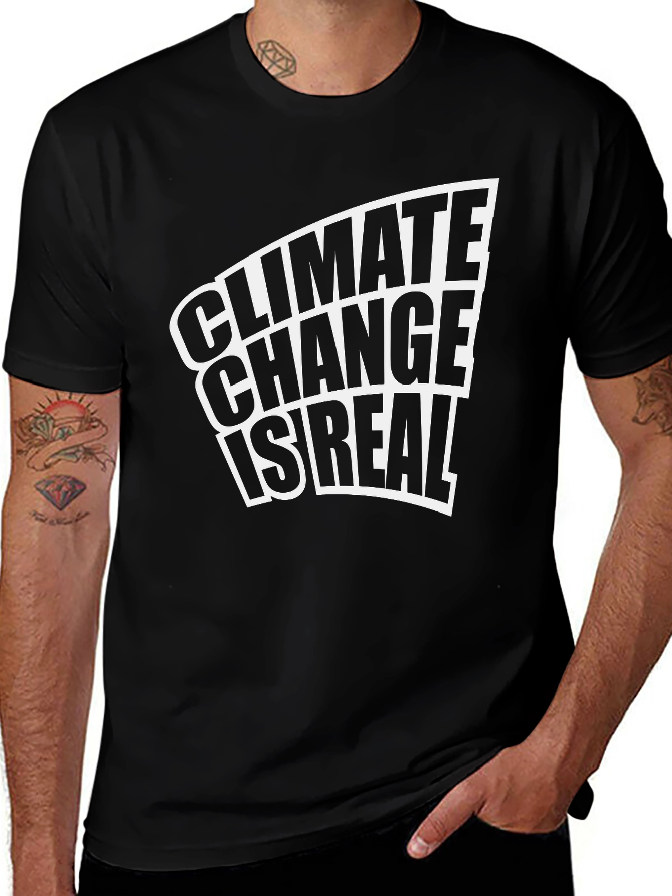 Climate Change Is Real Graphic Tee