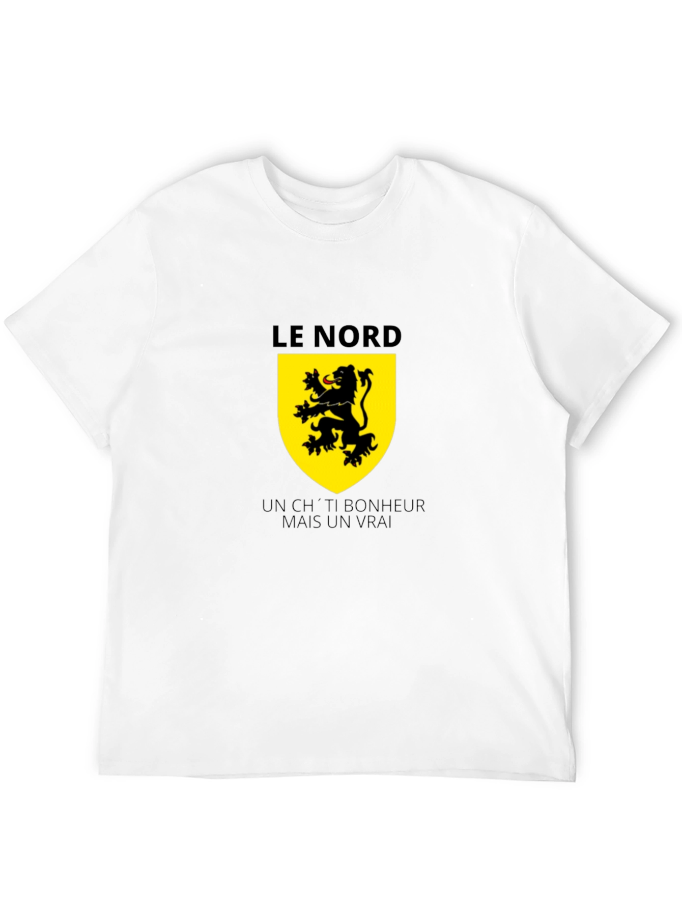Le Nord Lion Crest Black T-Shirt