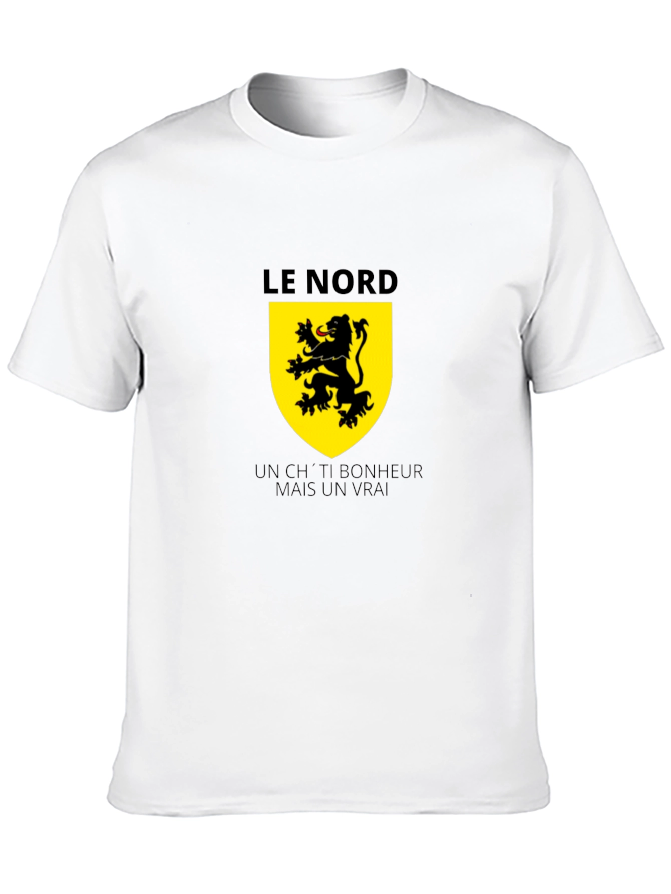 Le Nord Lion Crest Black T-Shirt