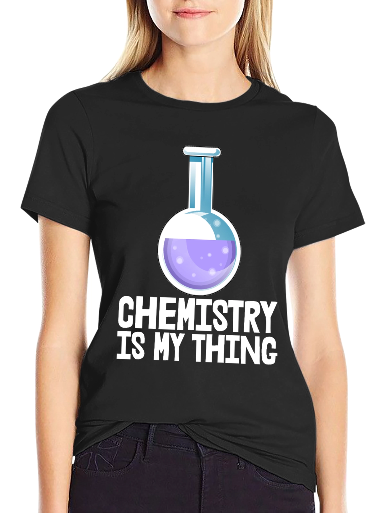 Chemistry Is My Thing Black T-Shirt