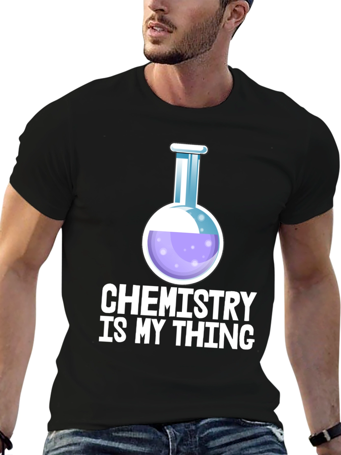 Chemistry Is My Thing Black T-Shirt