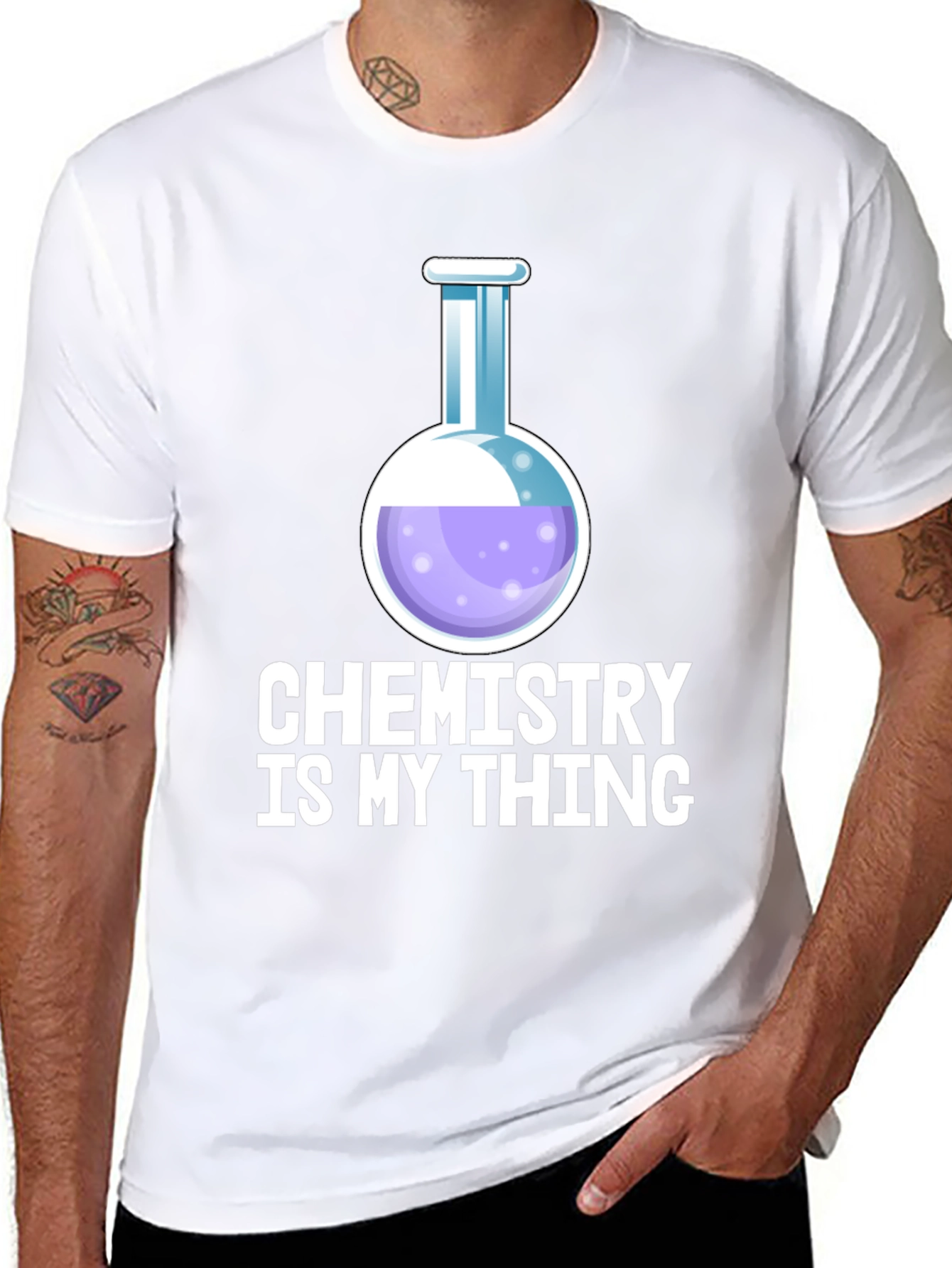 Chemistry Is My Thing Black T-Shirt