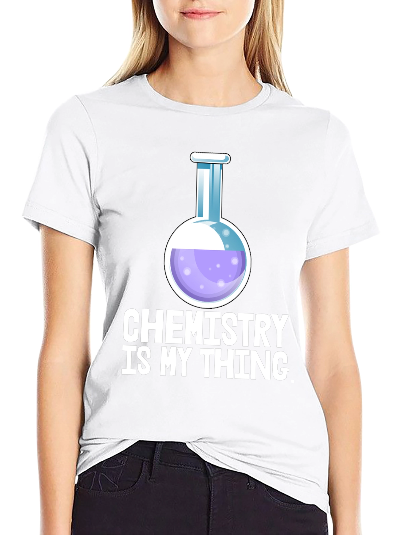 Chemistry Is My Thing Black T-Shirt