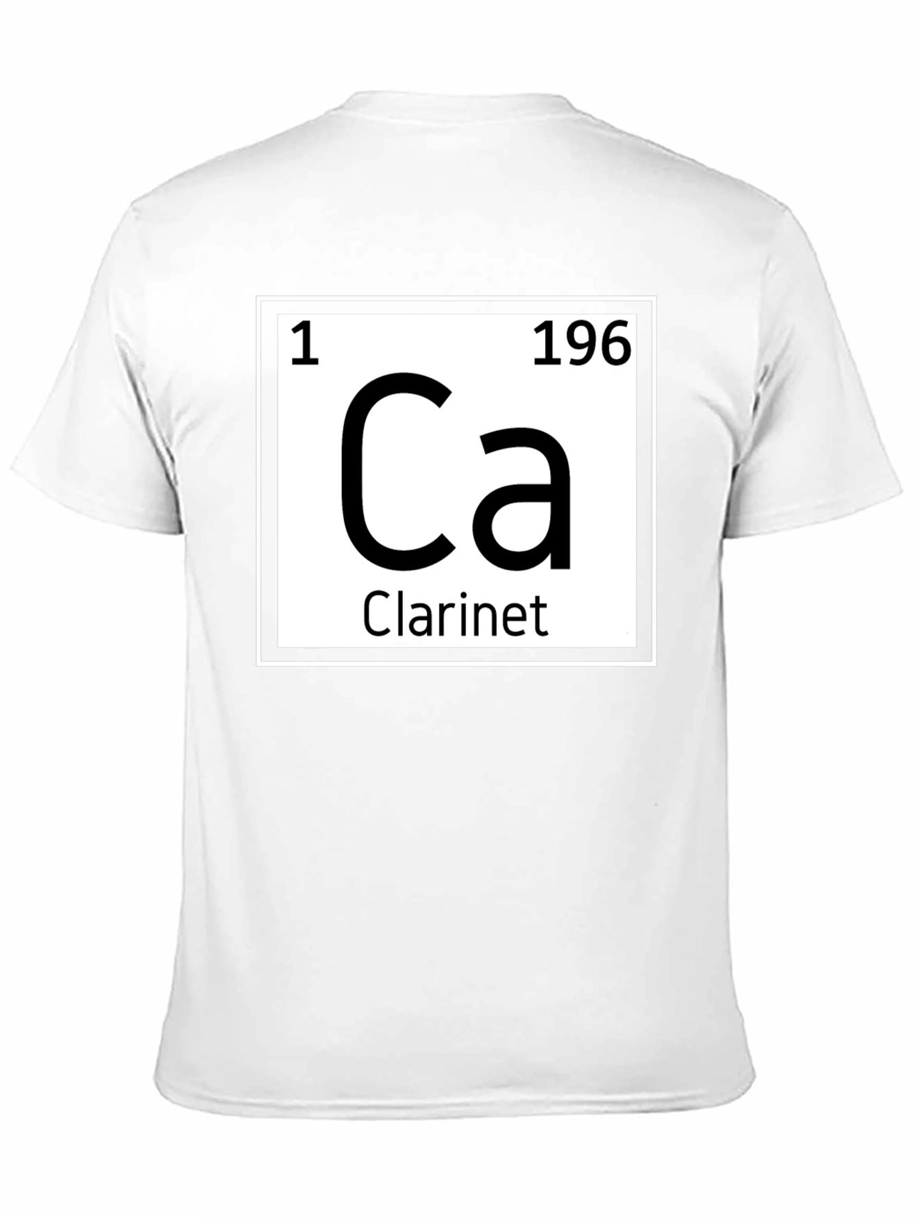 Clarinet Periodic Table T-Shirt