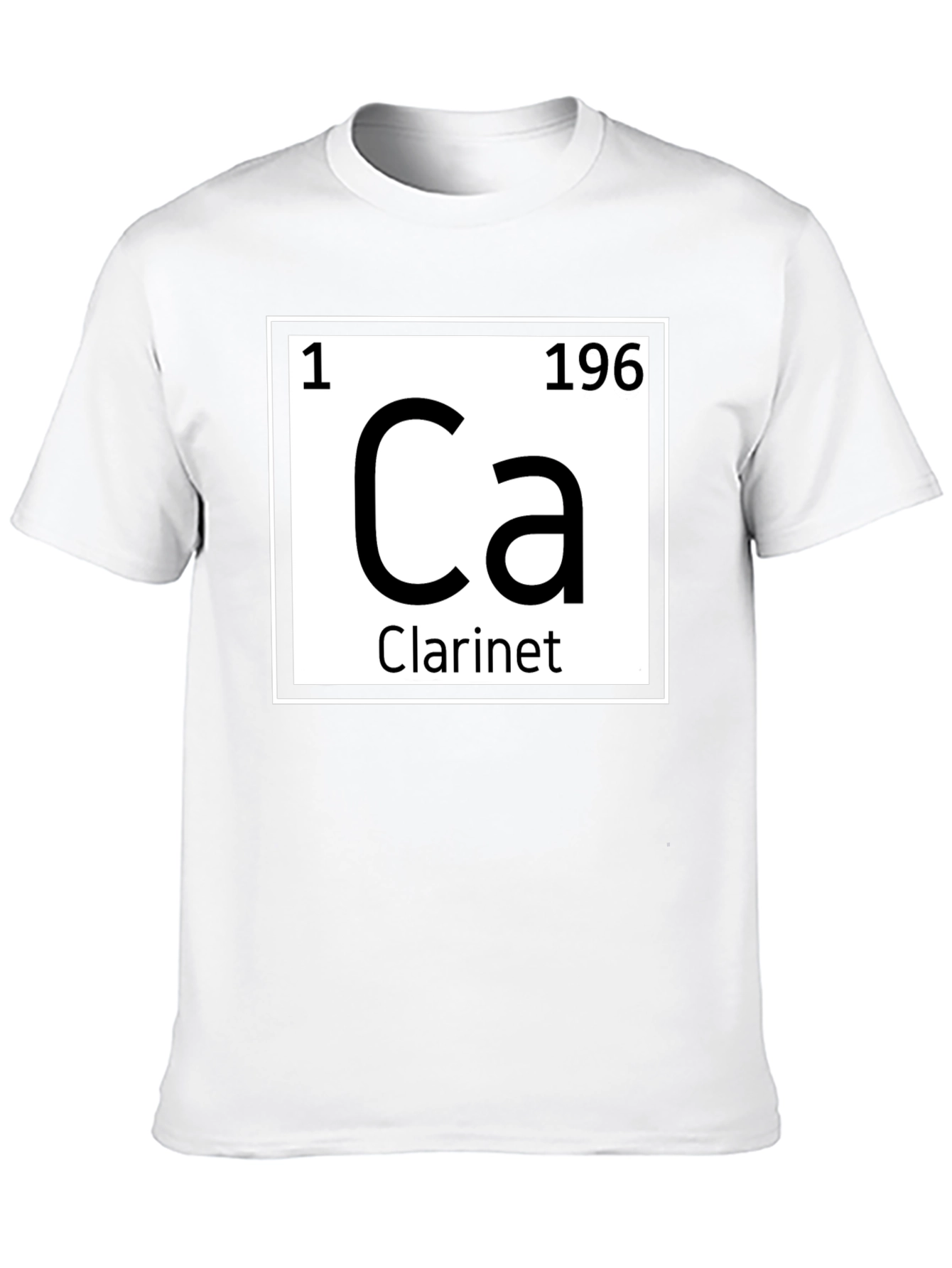 Clarinet Periodic Table T-Shirt