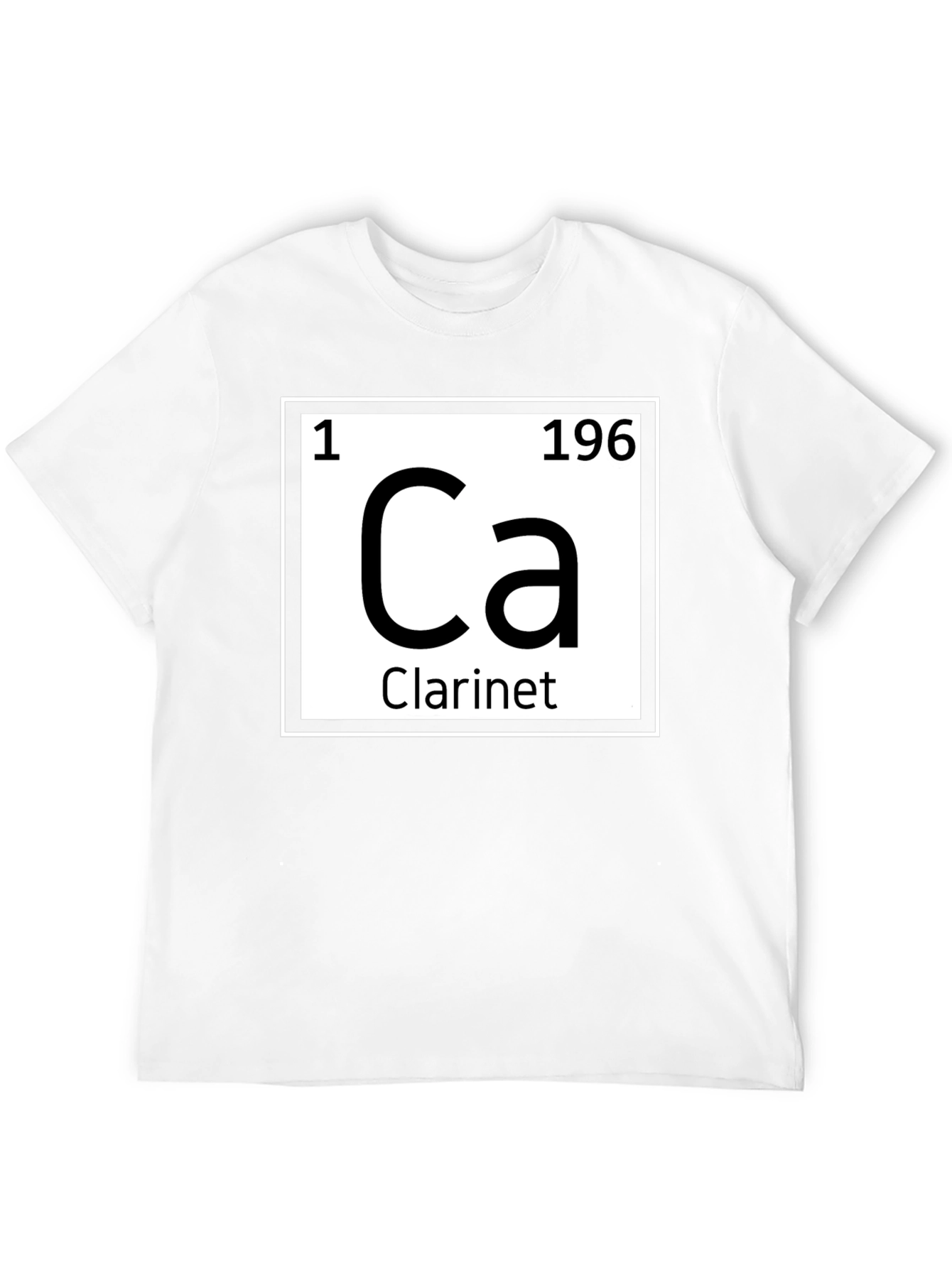 Clarinet Periodic Table T-Shirt