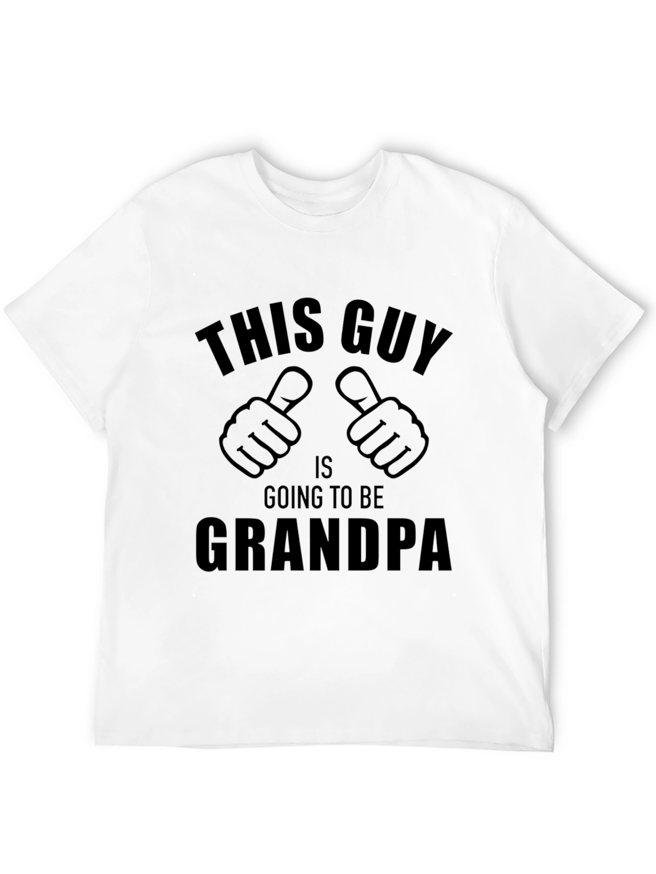 Future Grandpa T-Shirt Funny Pregnancy Announcement Tee