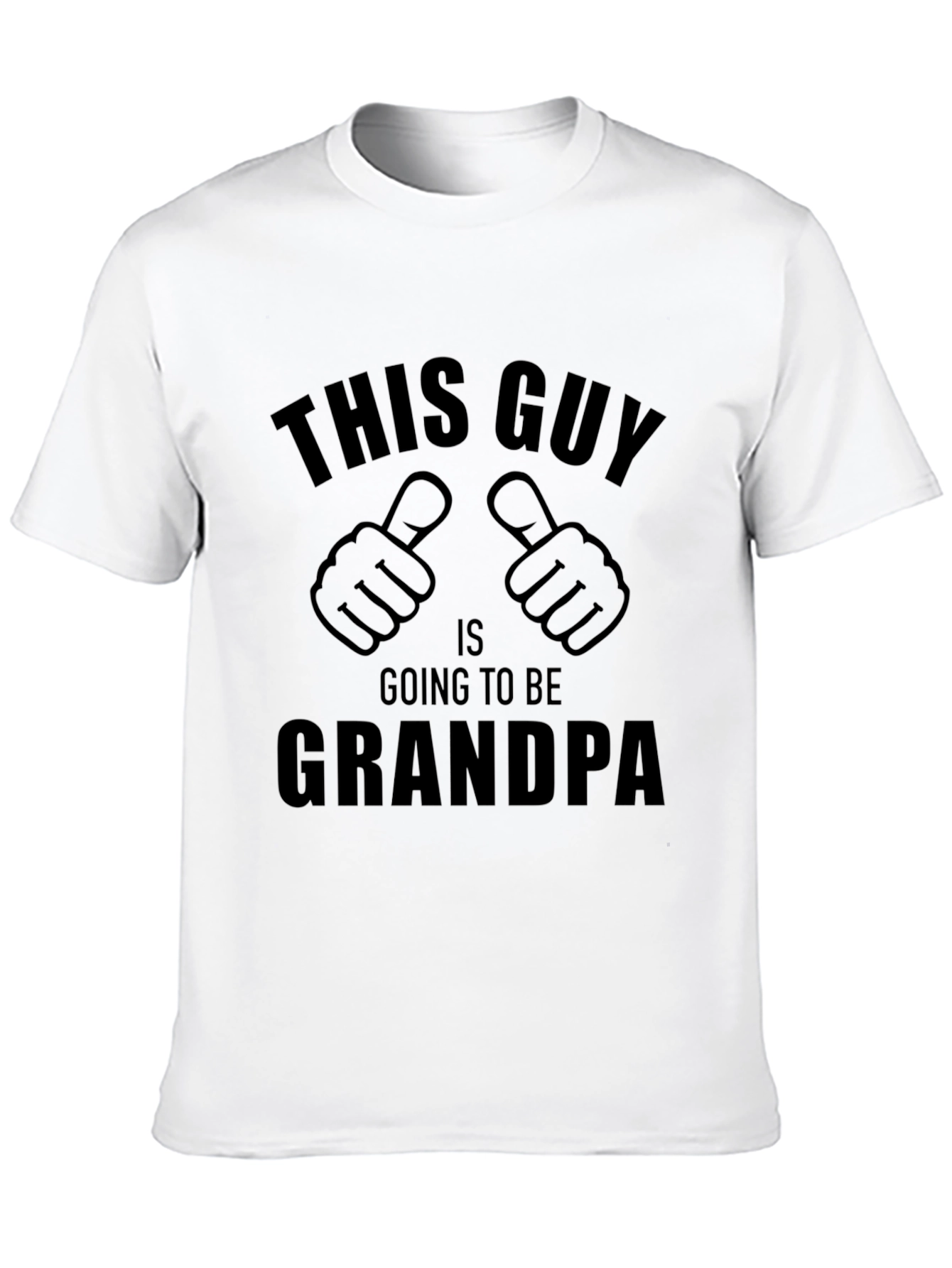 Future Grandpa T-Shirt Funny Pregnancy Announcement Tee