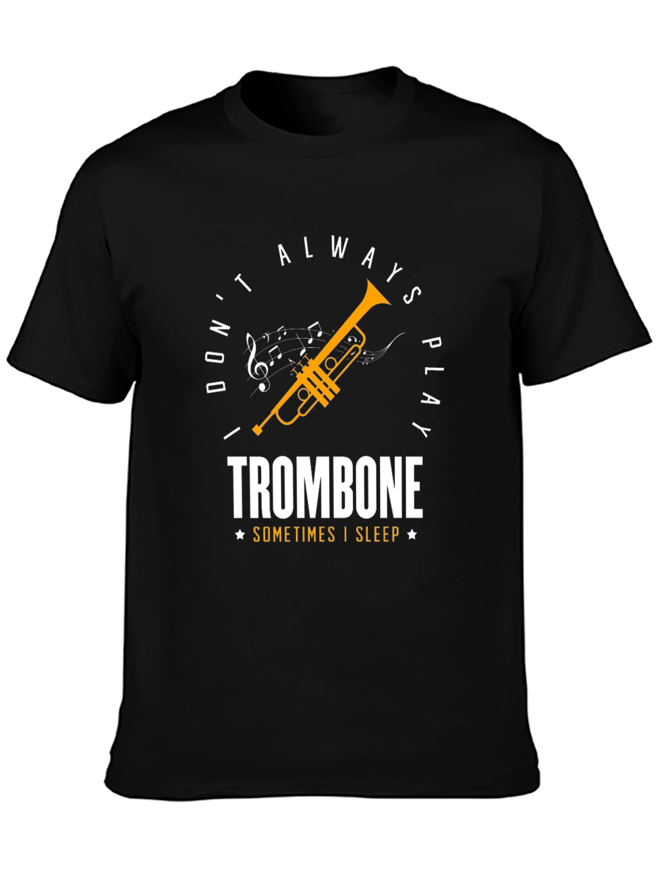 Trombone Player Graphic T-Shirt