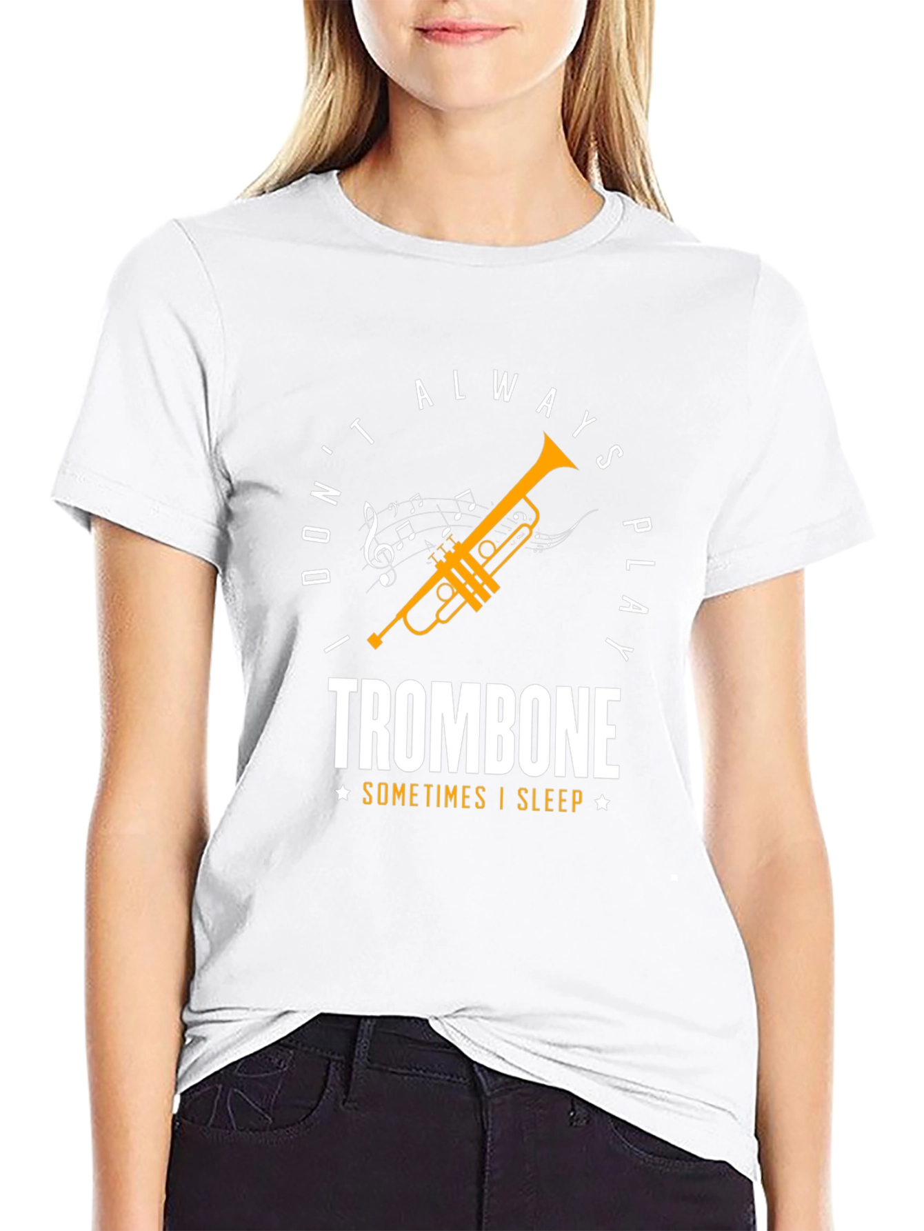 Trombone Player Graphic T-Shirt