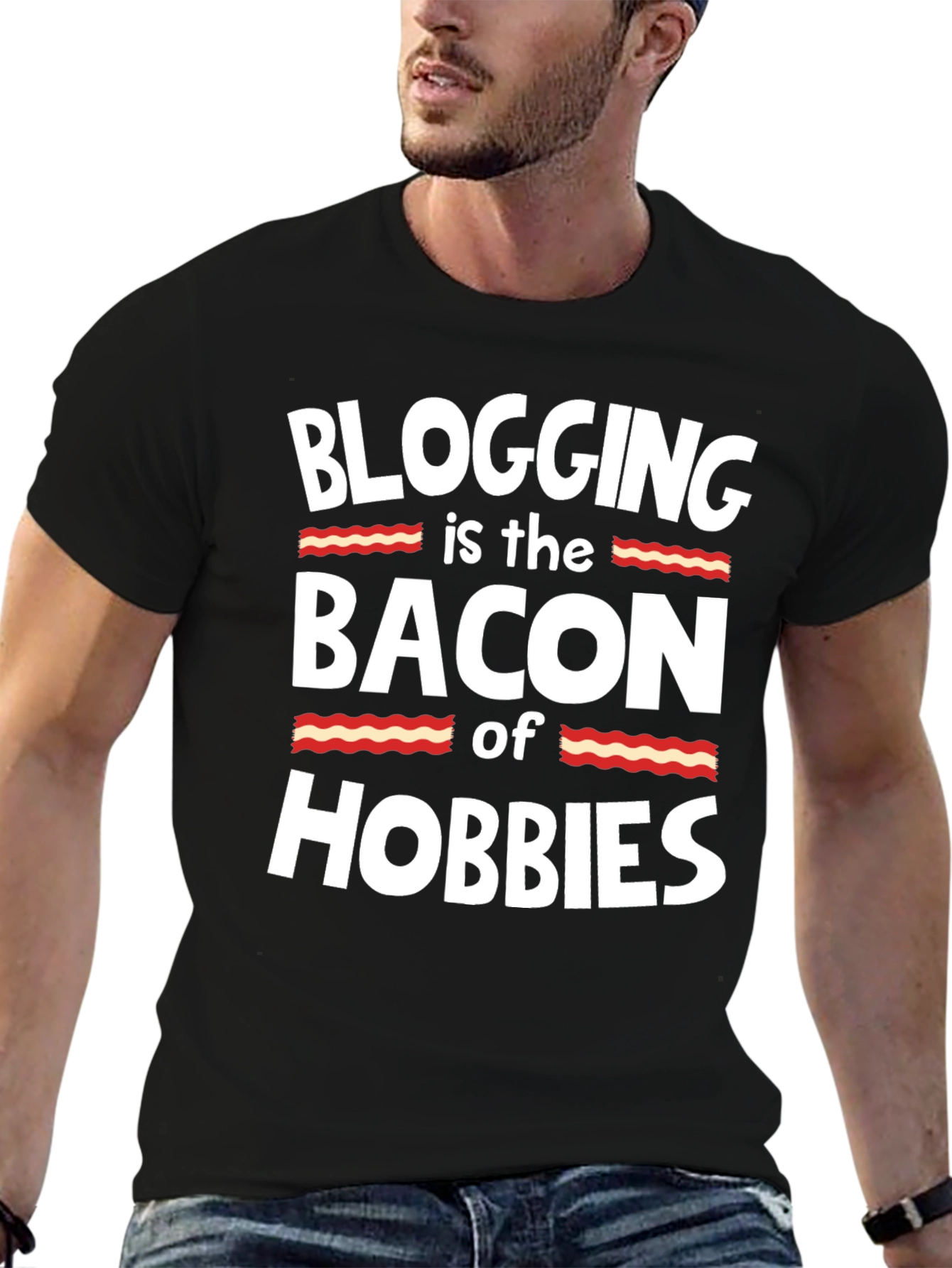 Blogging is the Bacon of Hobbies T-Shirt